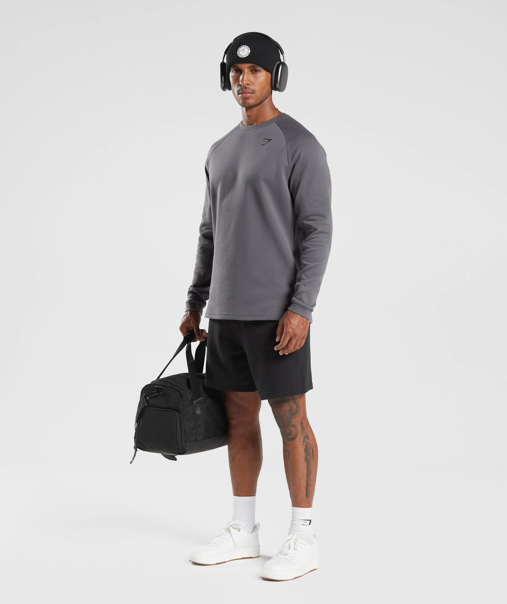 Gymshark Knit Crew - Silhouette Grey - Image 4