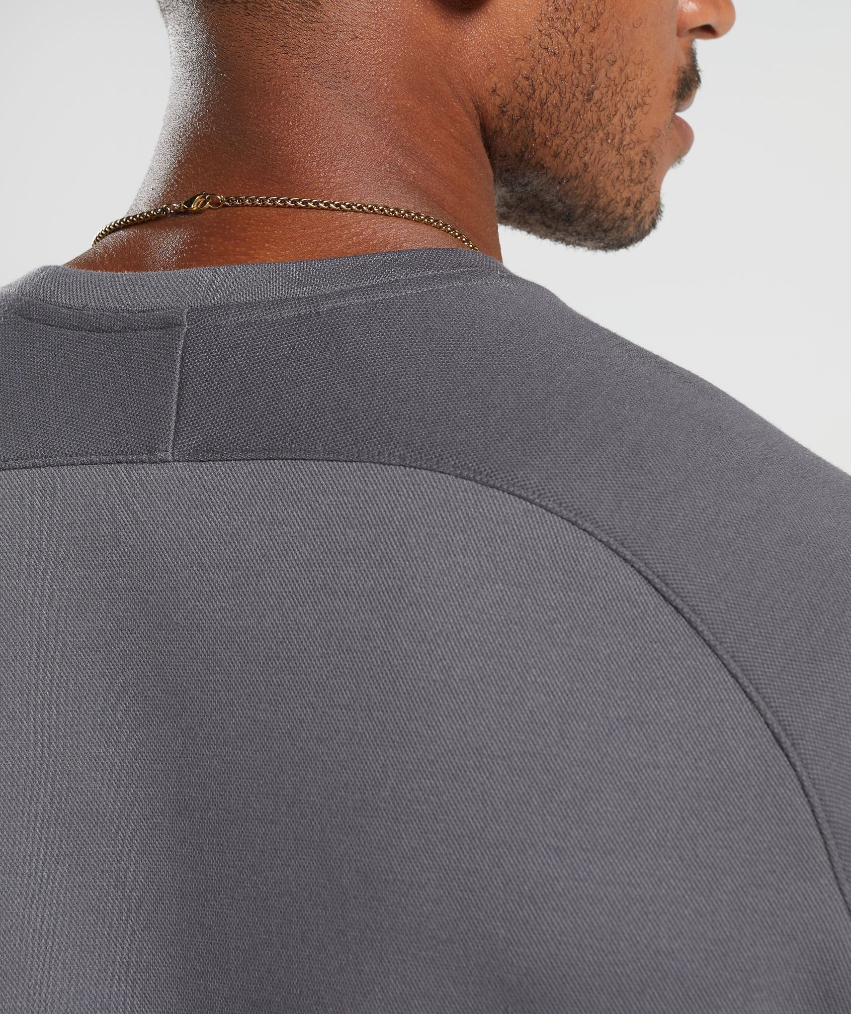 Gymshark Knit Crew - Silhouette Grey - Image 6