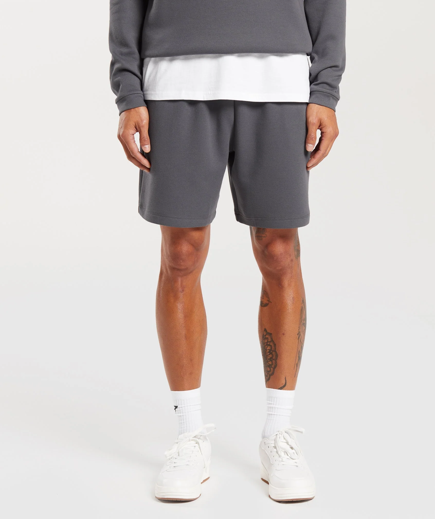 Gymshark Knit Shorts - Silhouette Grey