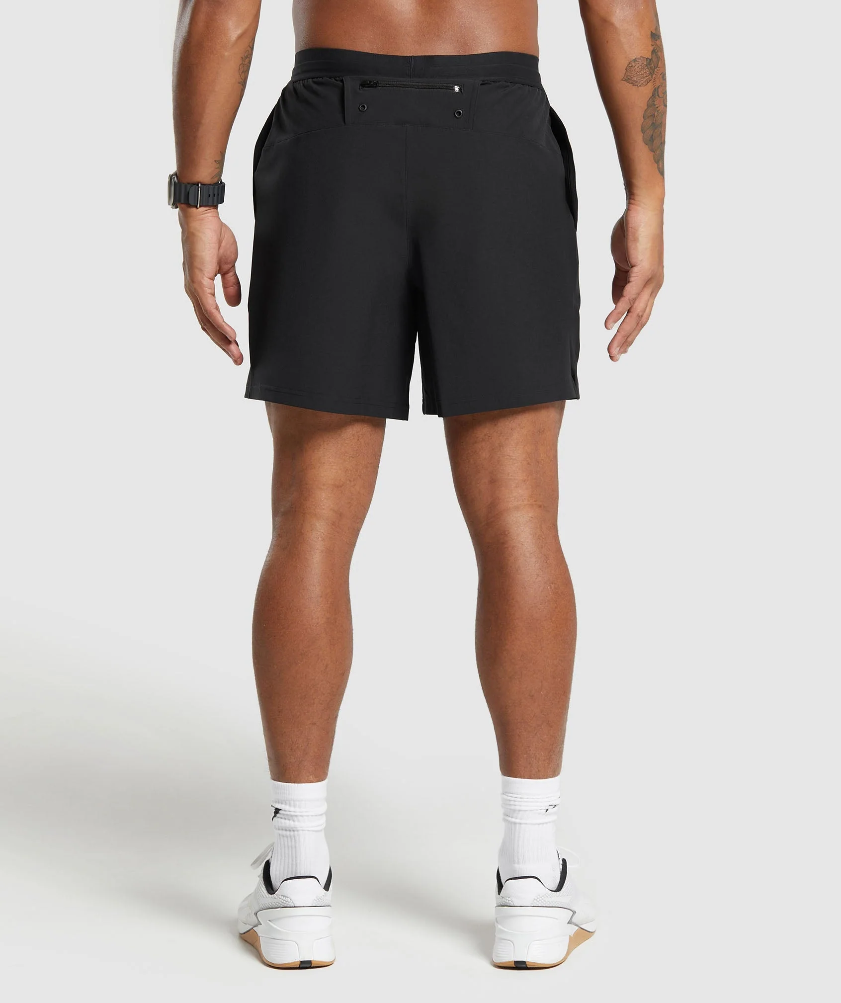 Gymshark Land to Water 6" Shorts - Black - Image 3
