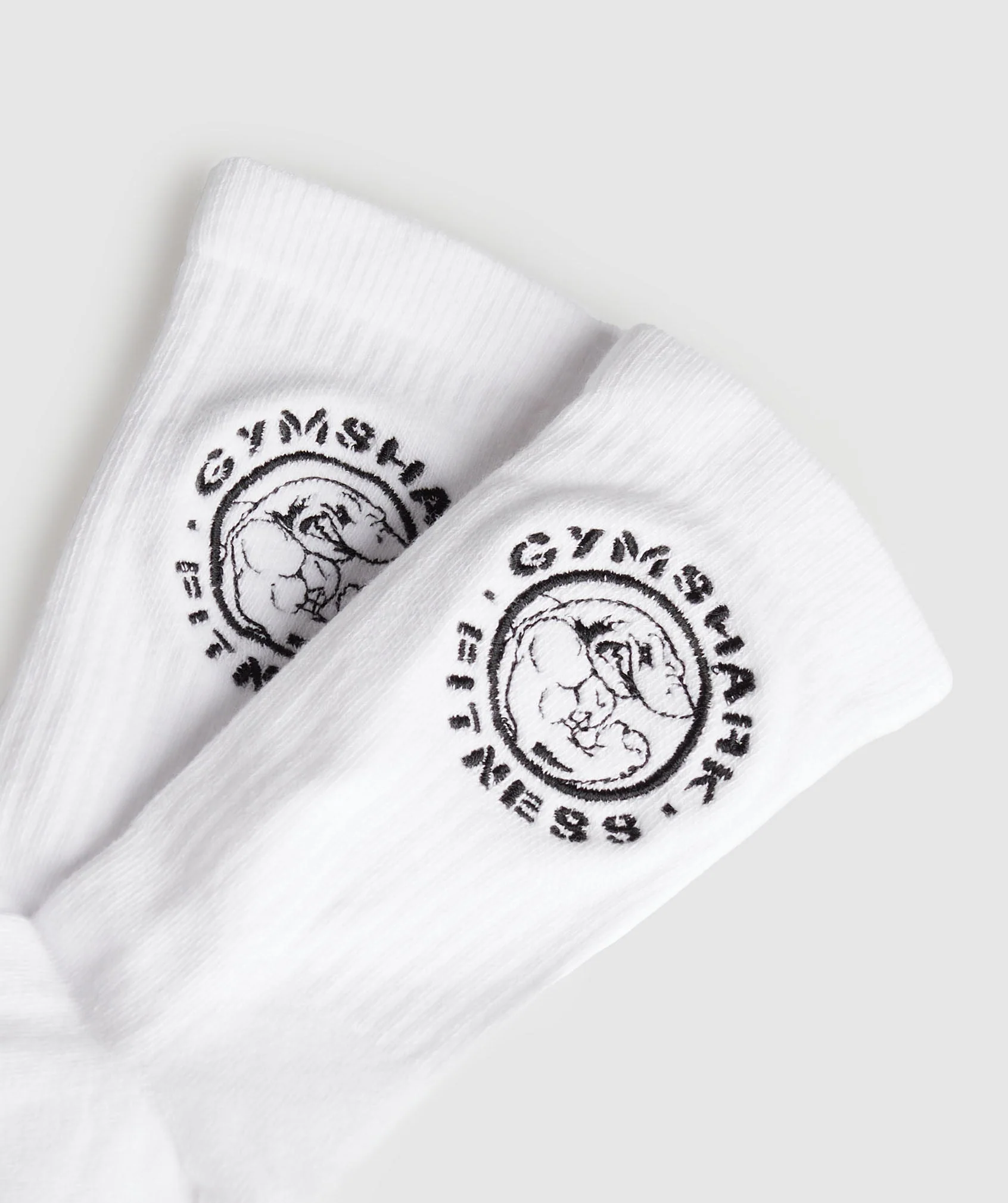 Gymshark Legacy Crew 2pk - White - Image 2
