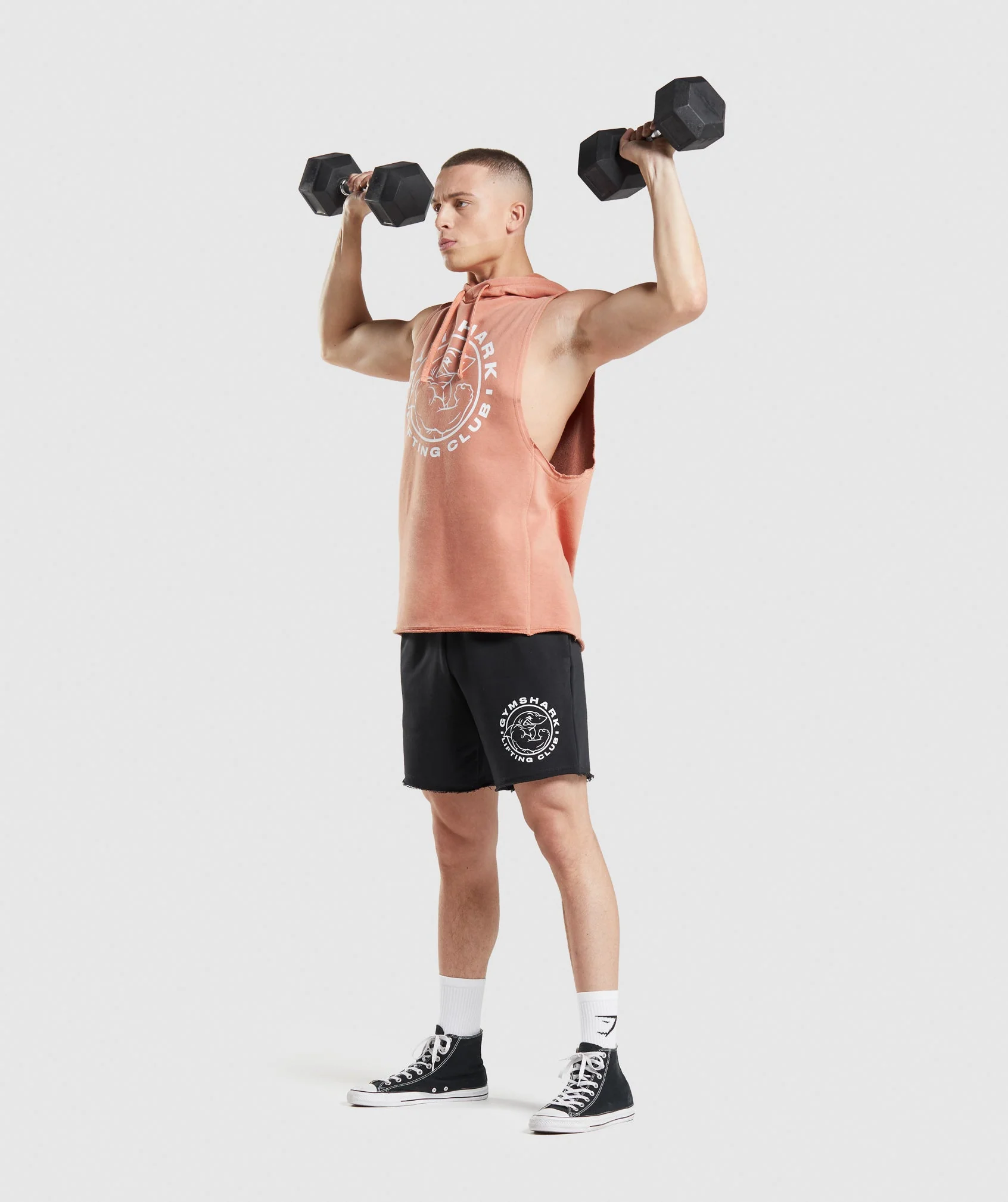 Gymshark Legacy Drop Arm Hoodie - Nevada Pink - Image 4