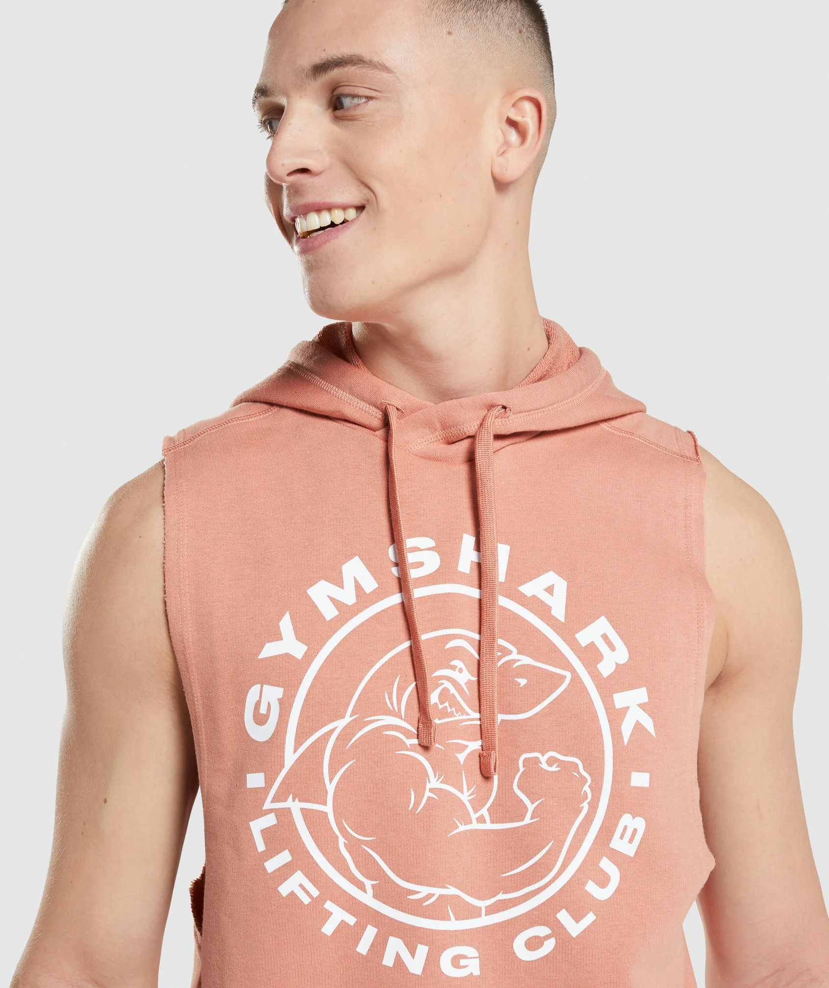 Gymshark Legacy Drop Arm Hoodie - Nevada Pink - Image 6