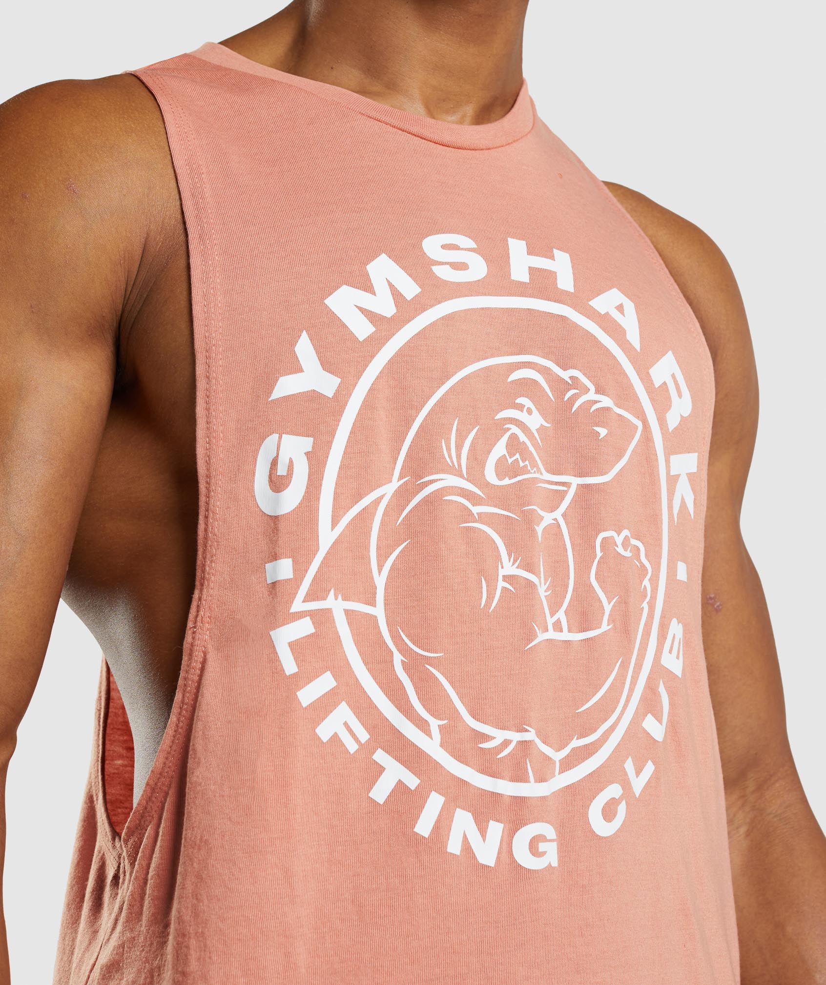 Gymshark Legacy Drop Arm Tank - Nevada Pink - Image 6