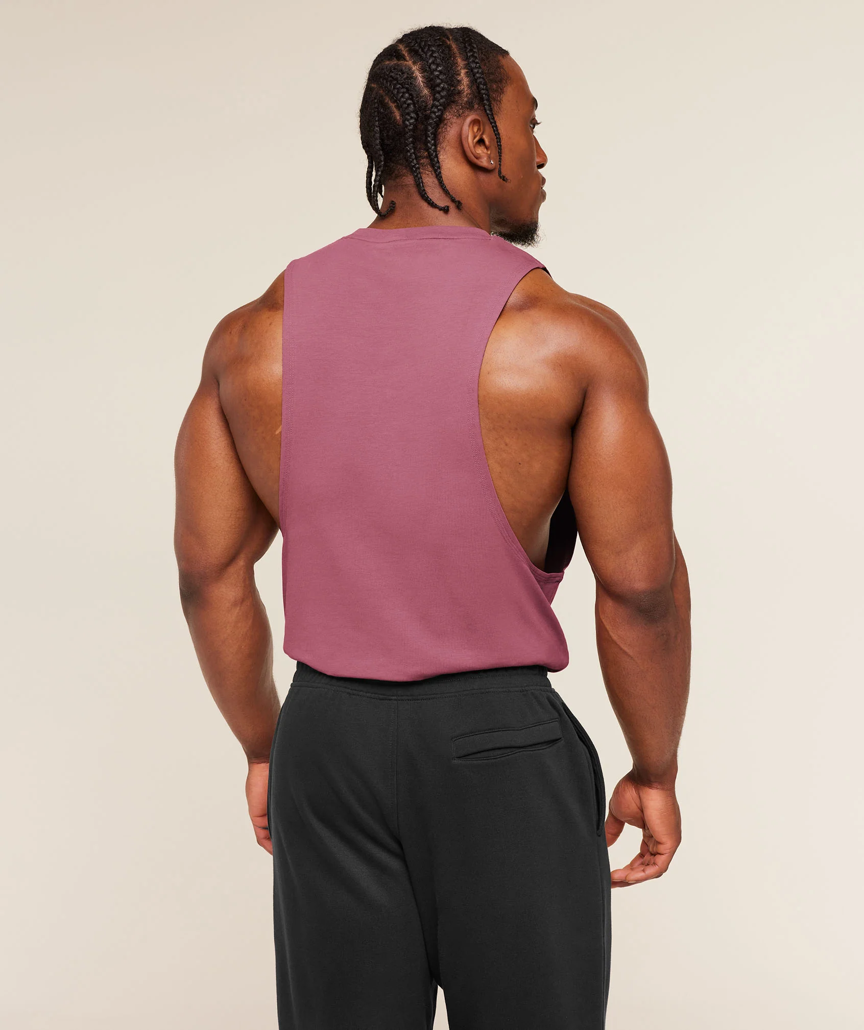 Gymshark Legacy Drop Arm Tank - Reset Pink - Image 2