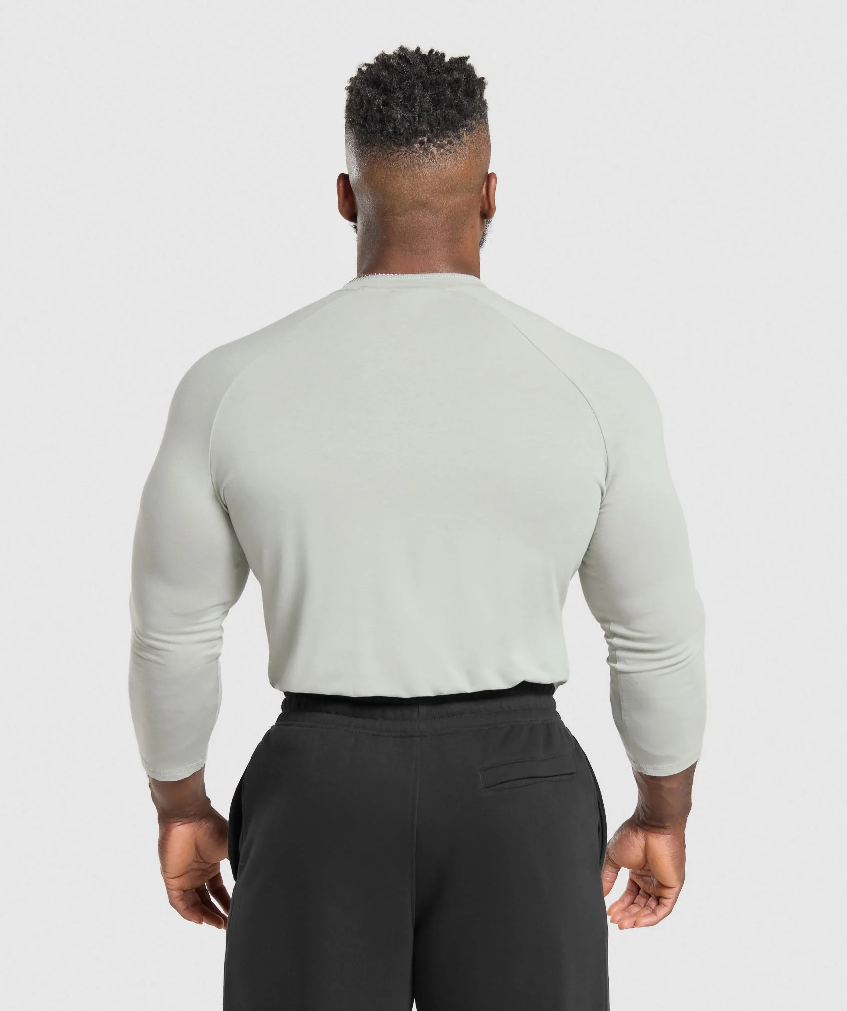 Gymshark Legacy Henley - Stone Grey - Image 2