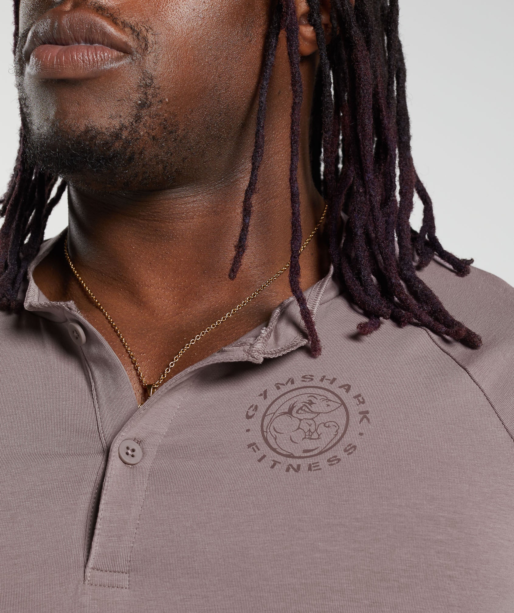 Gymshark Legacy Henley - Washed Mauve - Image 5