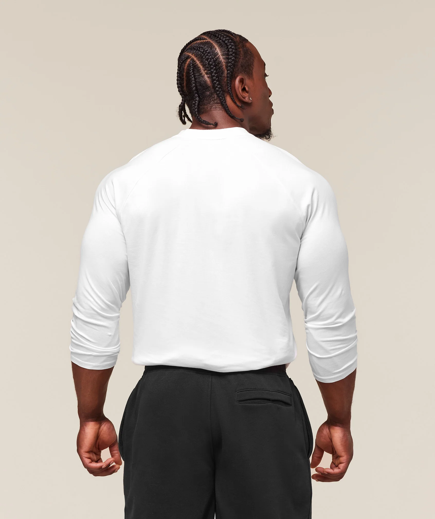 Gymshark Legacy Henley - White - Image 3