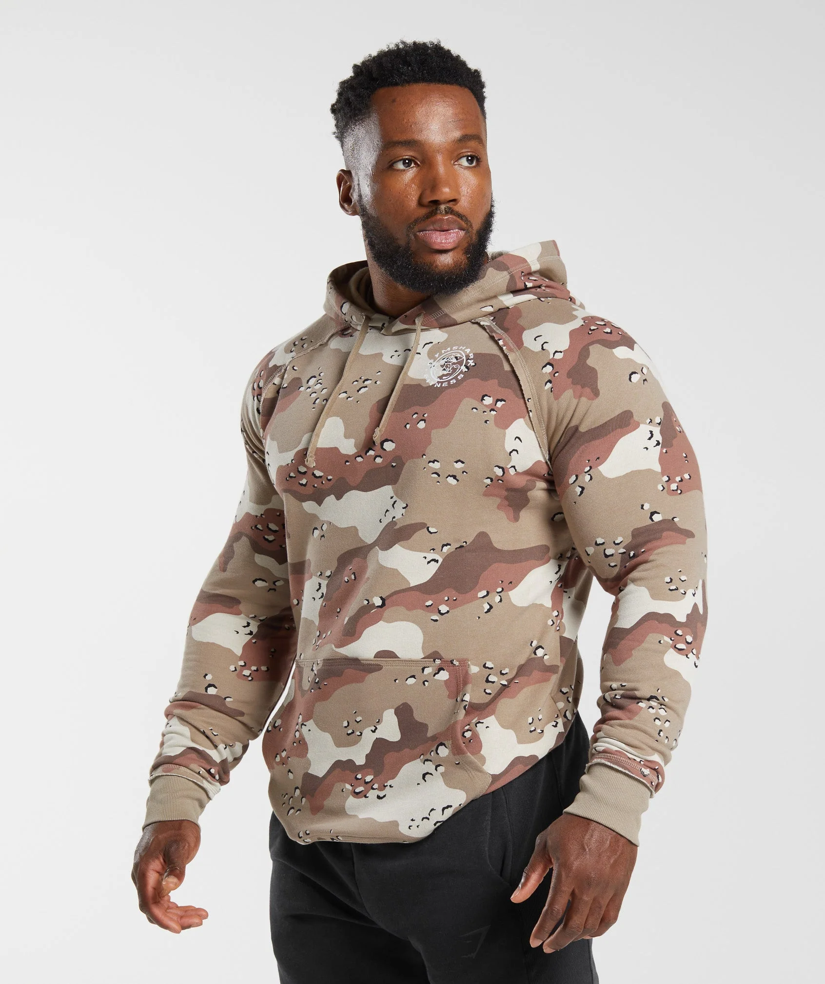 Gymshark Legacy Hoodie - Cement Brown - Image 3