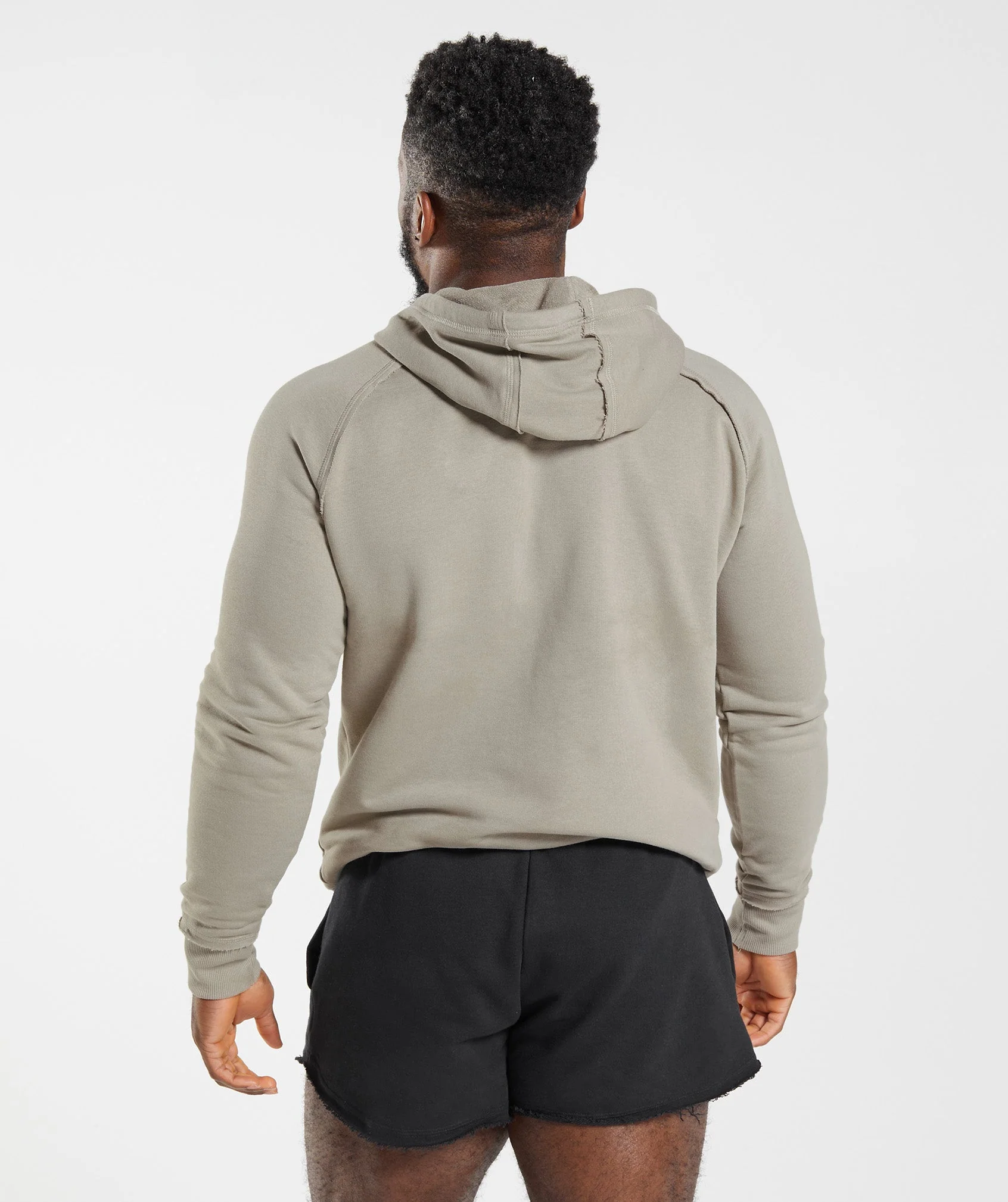 Gymshark Legacy Hoodie - Ecru Brown - Image 2