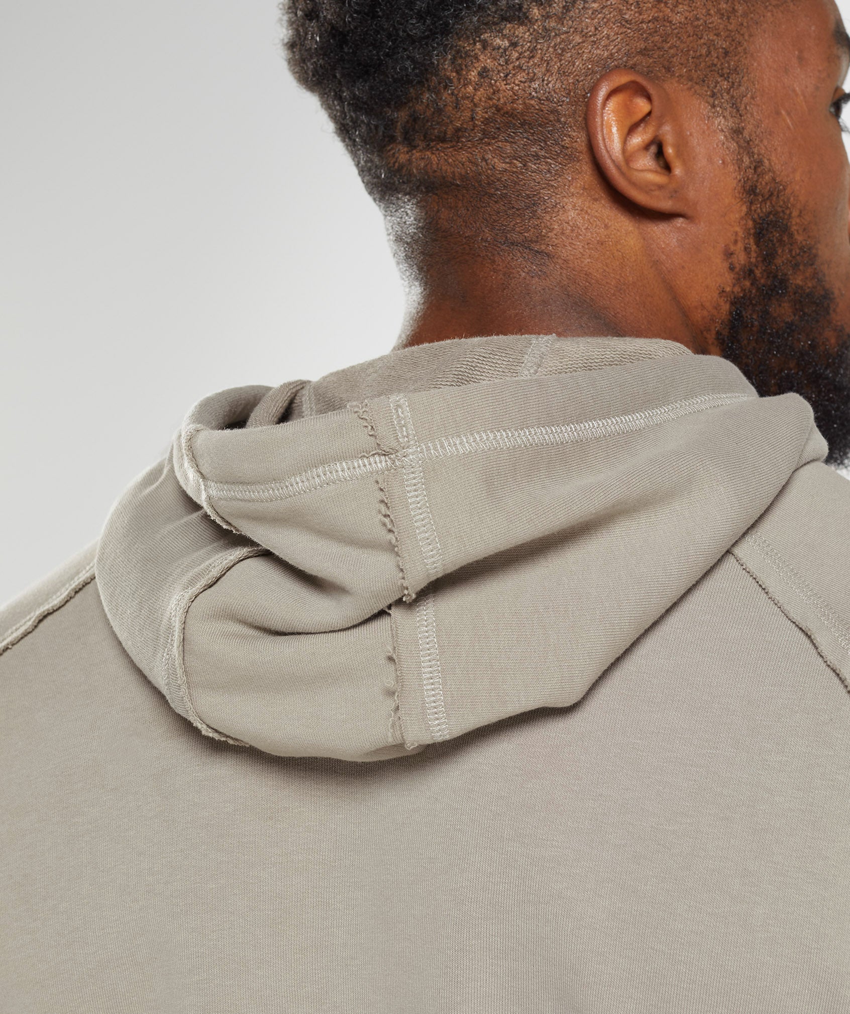 Gymshark Legacy Hoodie - Ecru Brown - Image 6