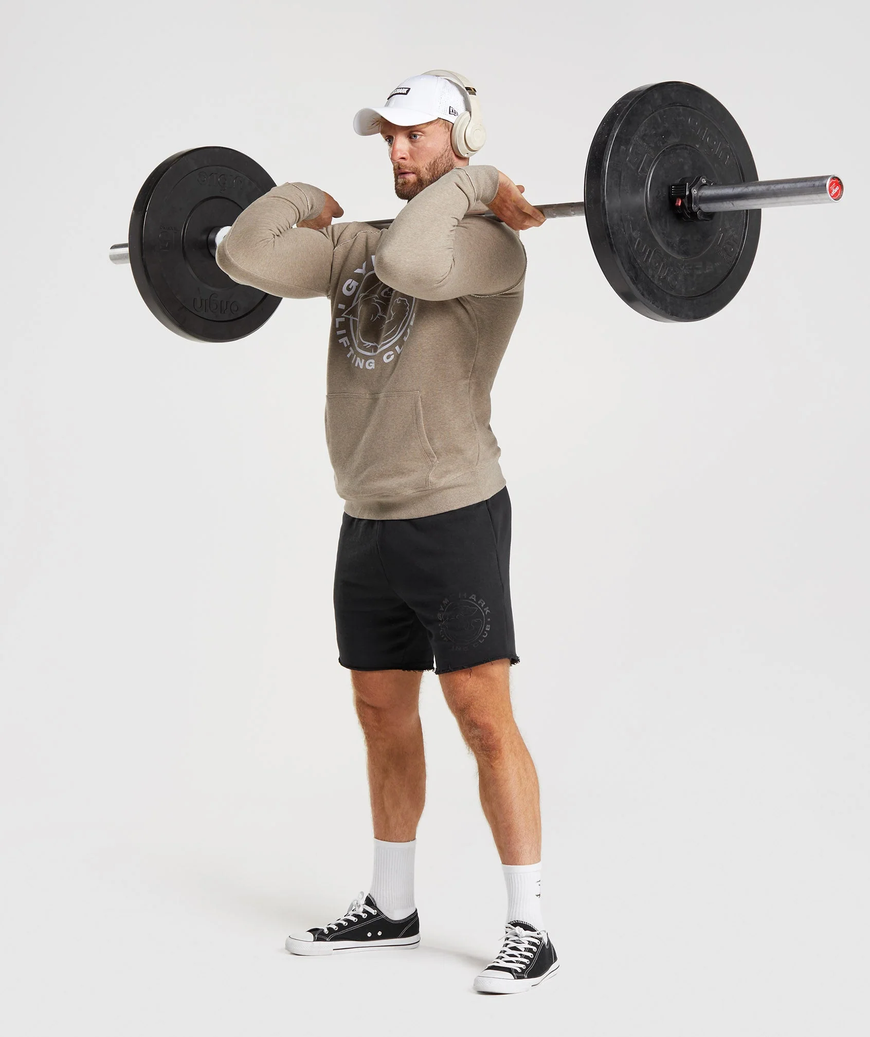 Gymshark Legacy Hoodie - Limestone Marl - Image 4