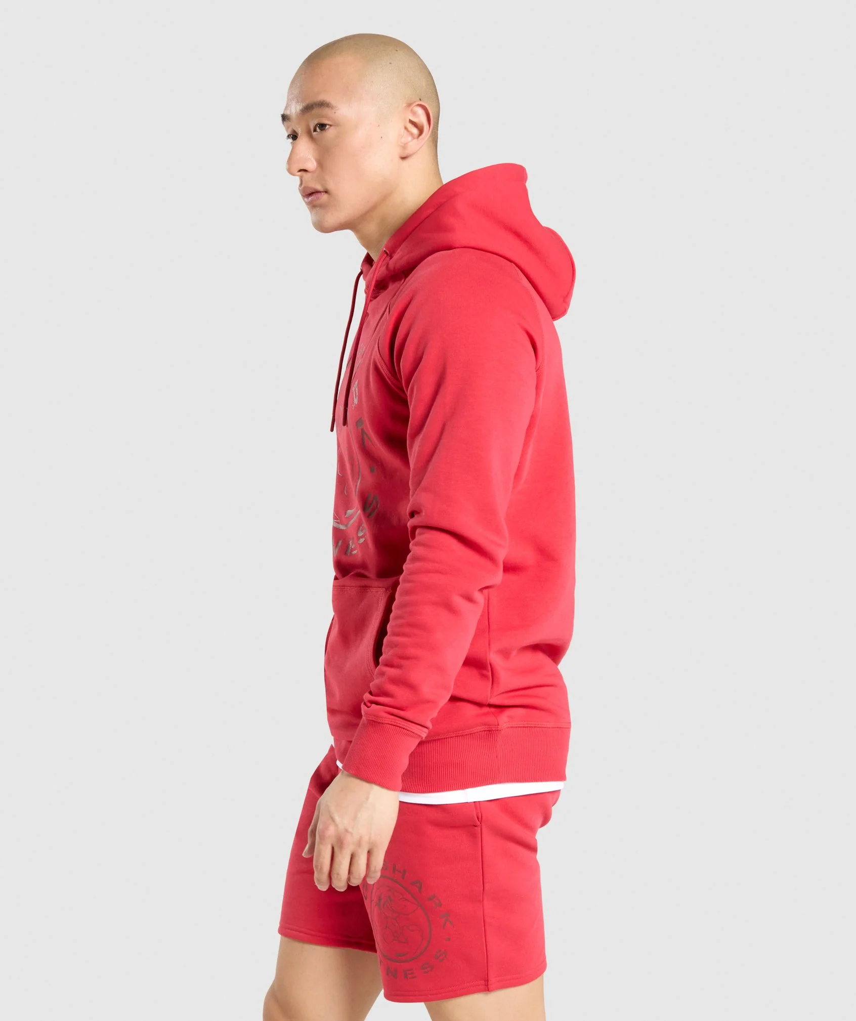 Gymshark Legacy Hoodie - Red - Image 3