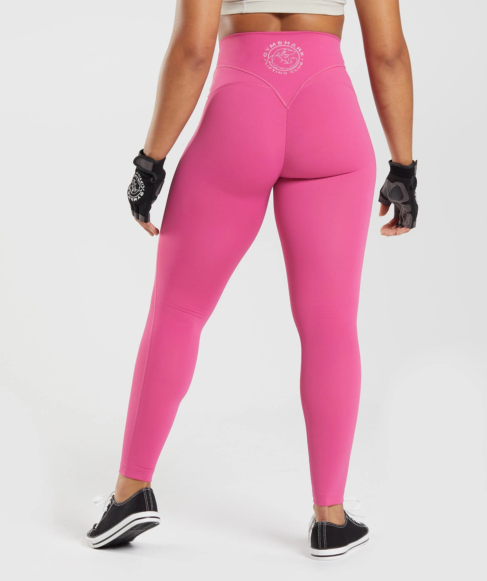 Gymshark Legacy Leggings - Deep Pink - Image 2