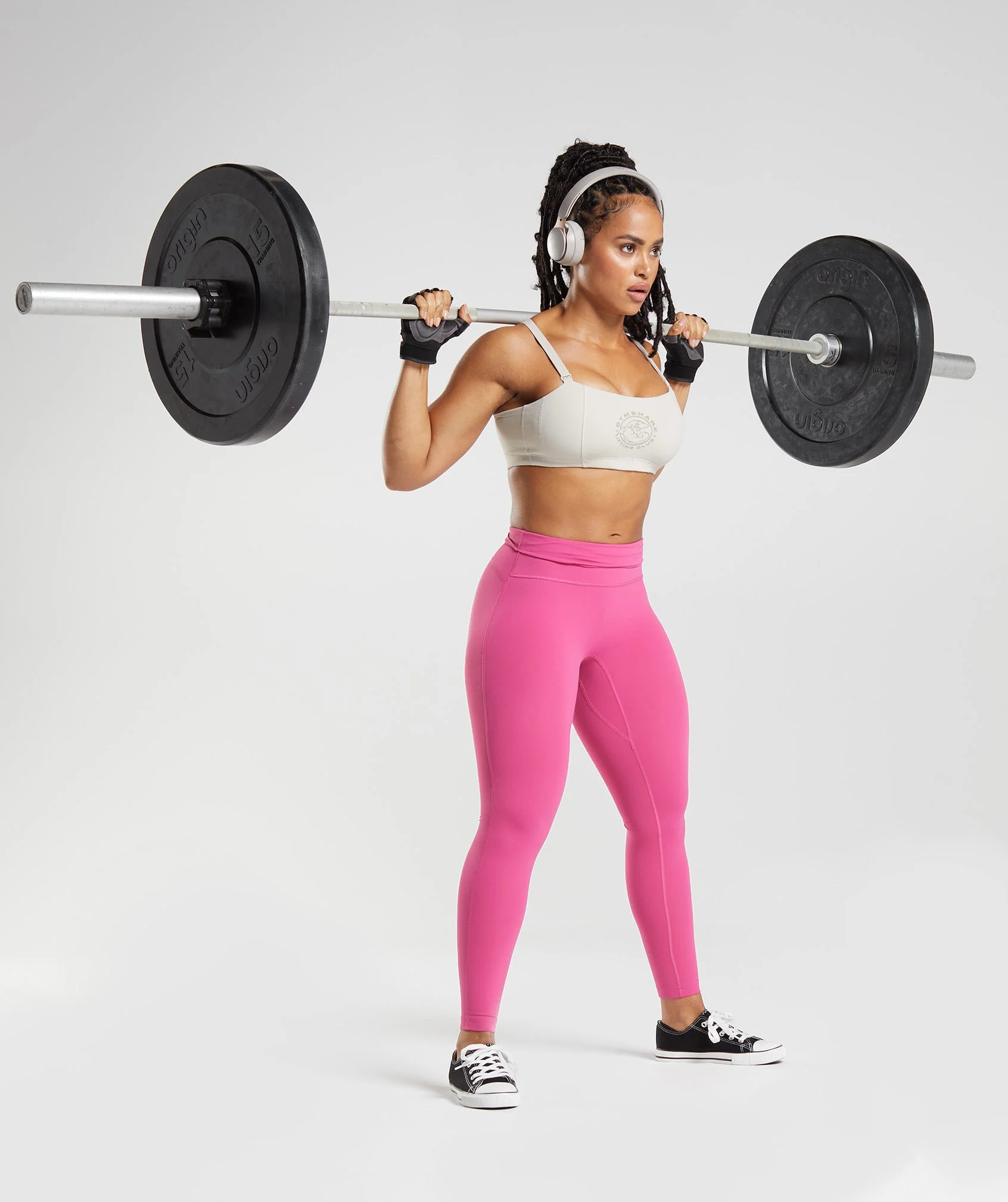 Gymshark Legacy Leggings - Deep Pink - Image 4