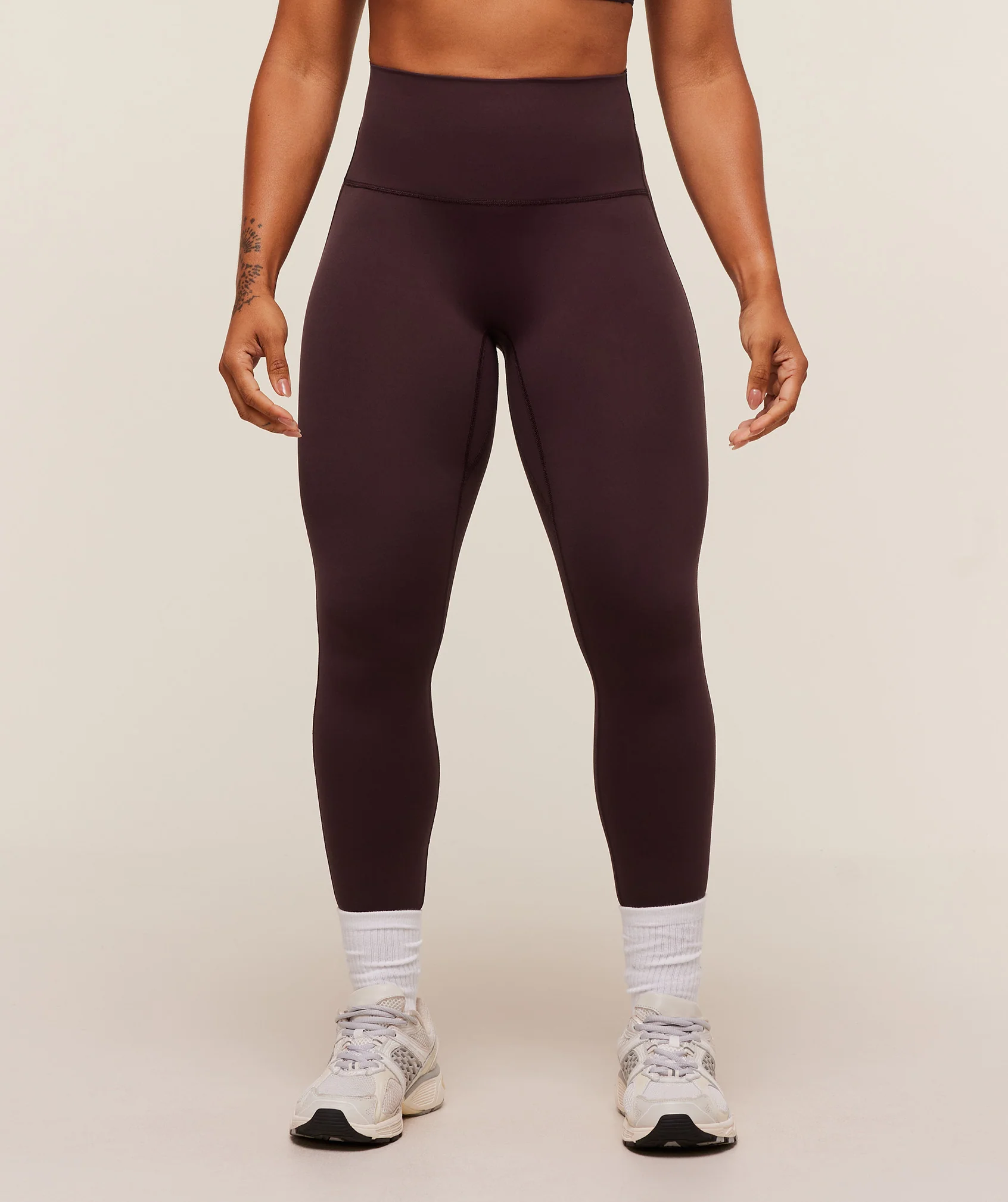 Gymshark Legacy Logo Leggings - Cherry Purple