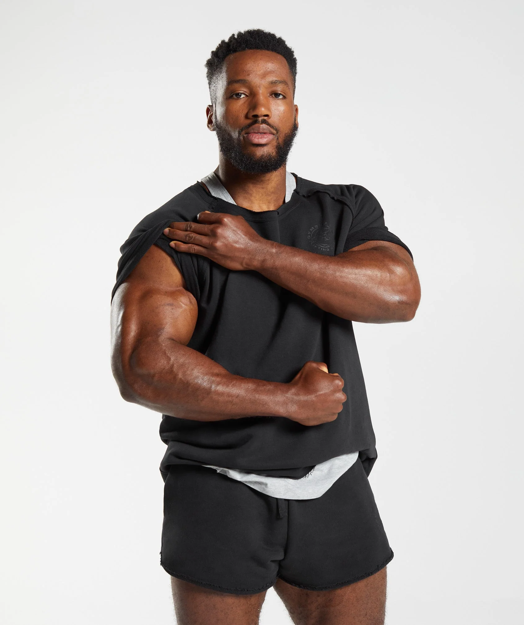Gymshark Legacy Rag Top - Black - Image 4