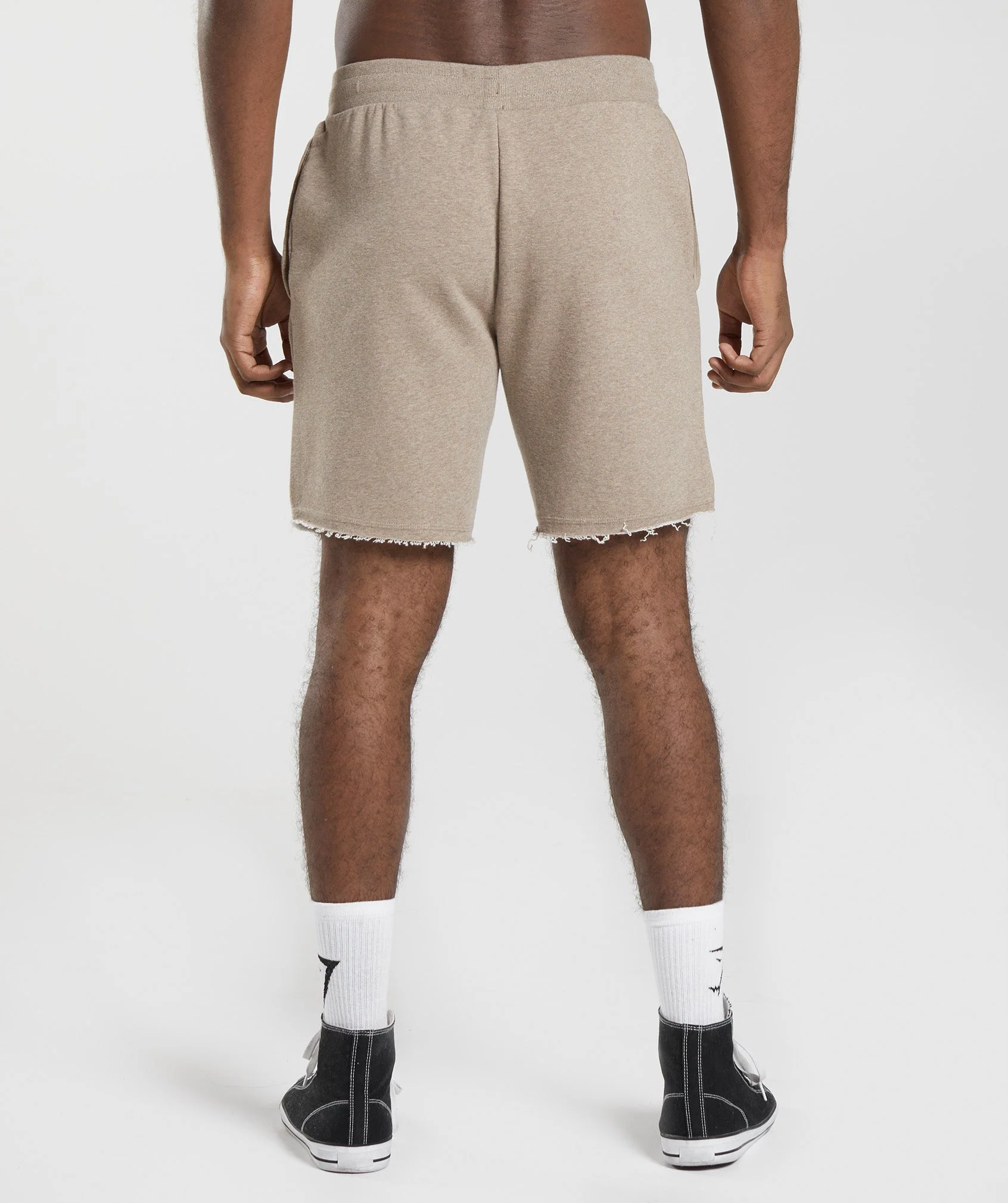 Gymshark Legacy Shorts - Limestone Marl - Image 2