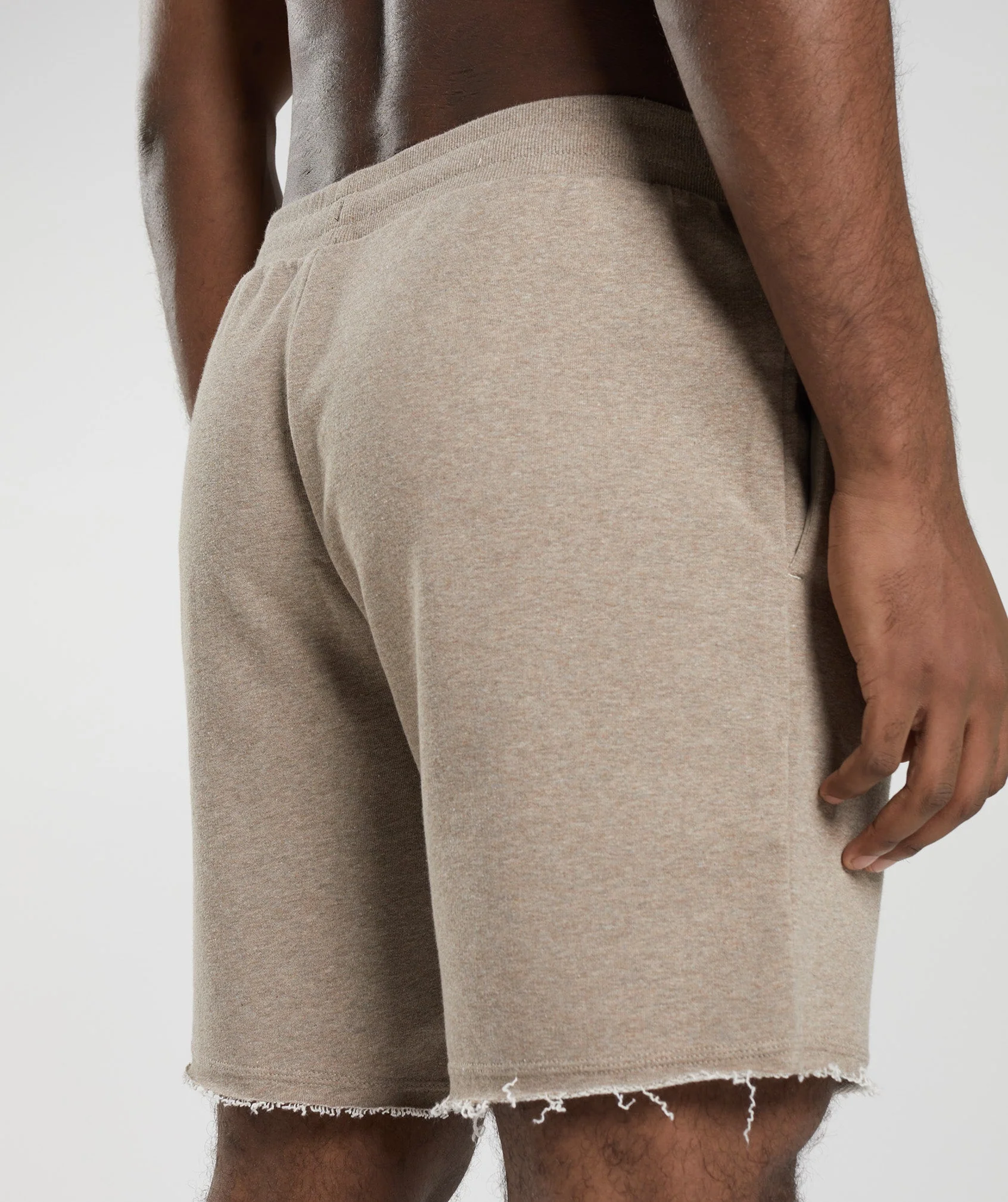 Gymshark Legacy Shorts - Limestone Marl - Image 4