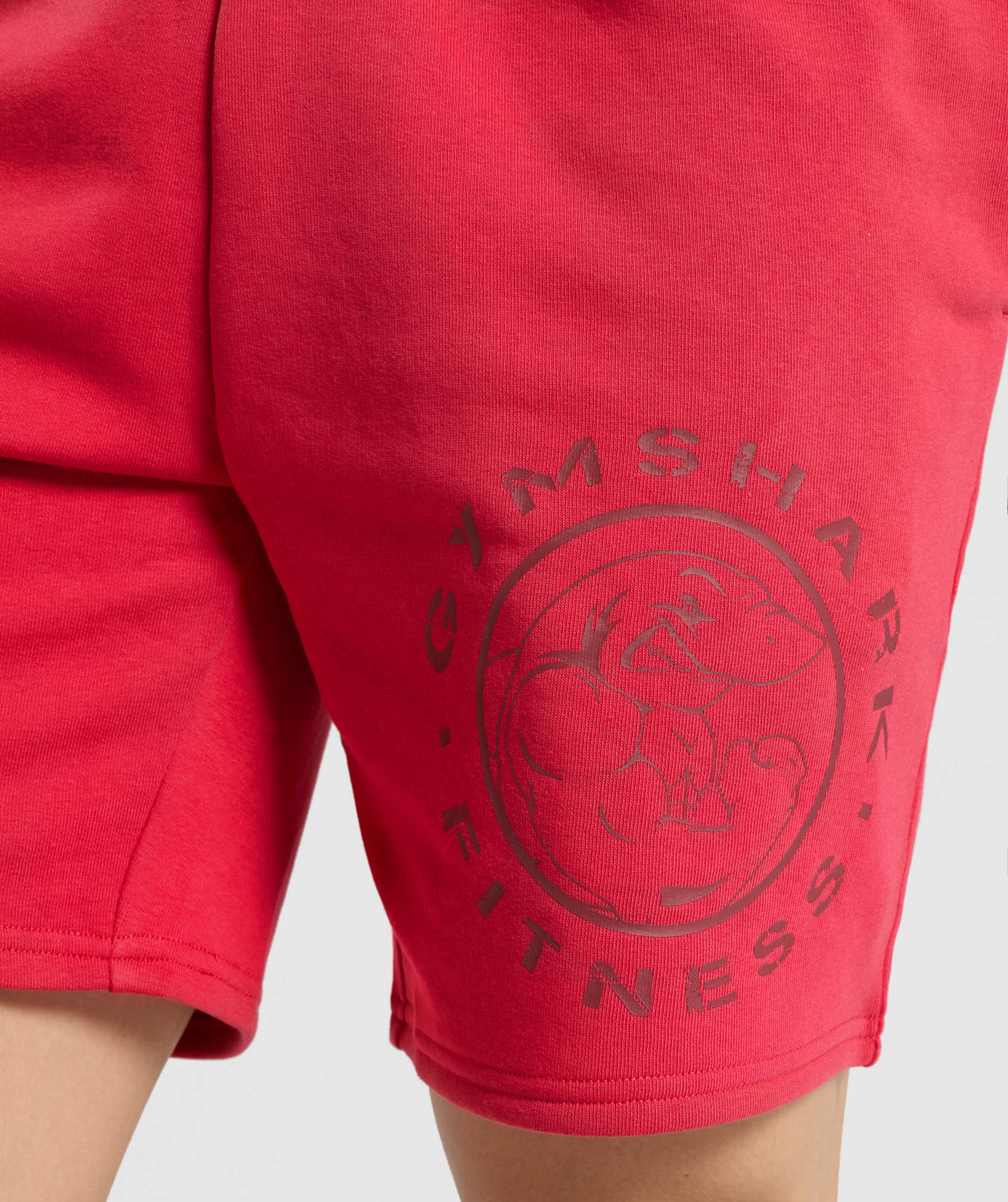Gymshark Legacy Shorts - Red - Image 5