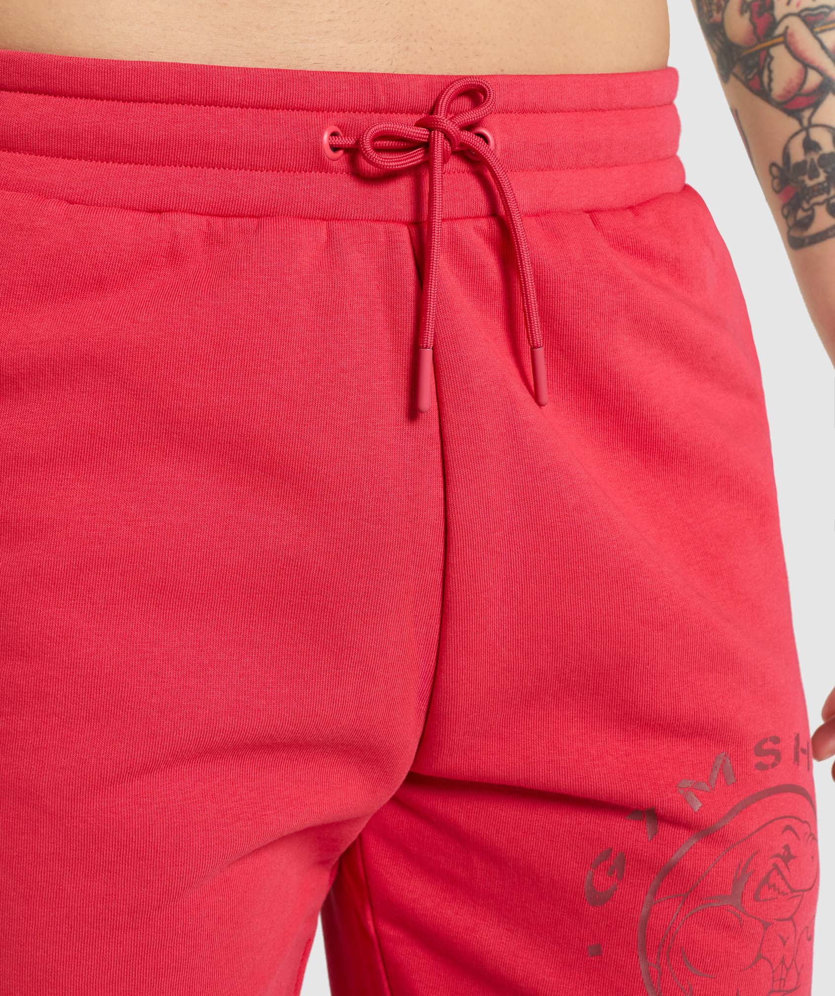 Gymshark Legacy Shorts - Red - Image 6