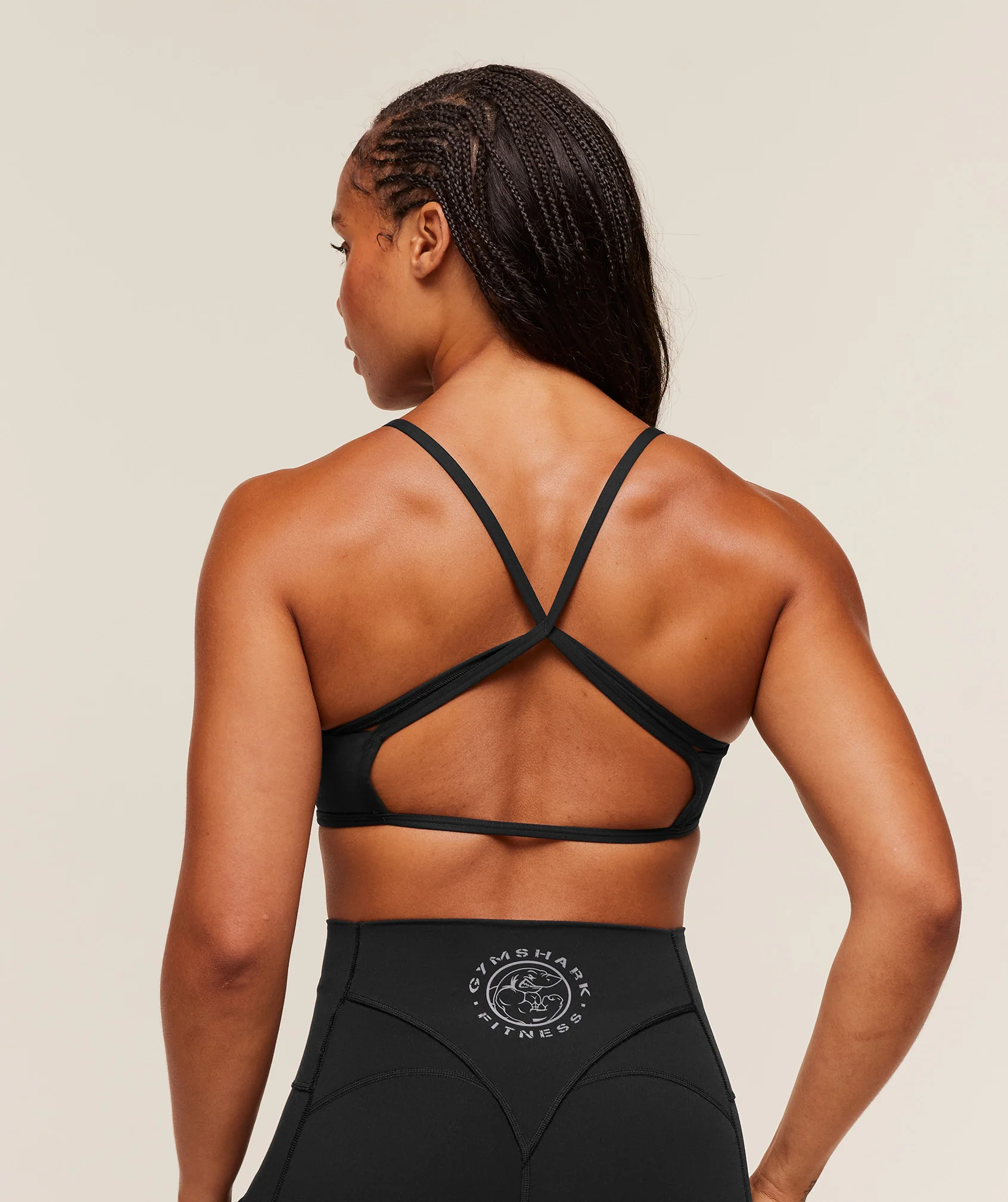 Gymshark Legacy Sports Bra - Black - Image 2