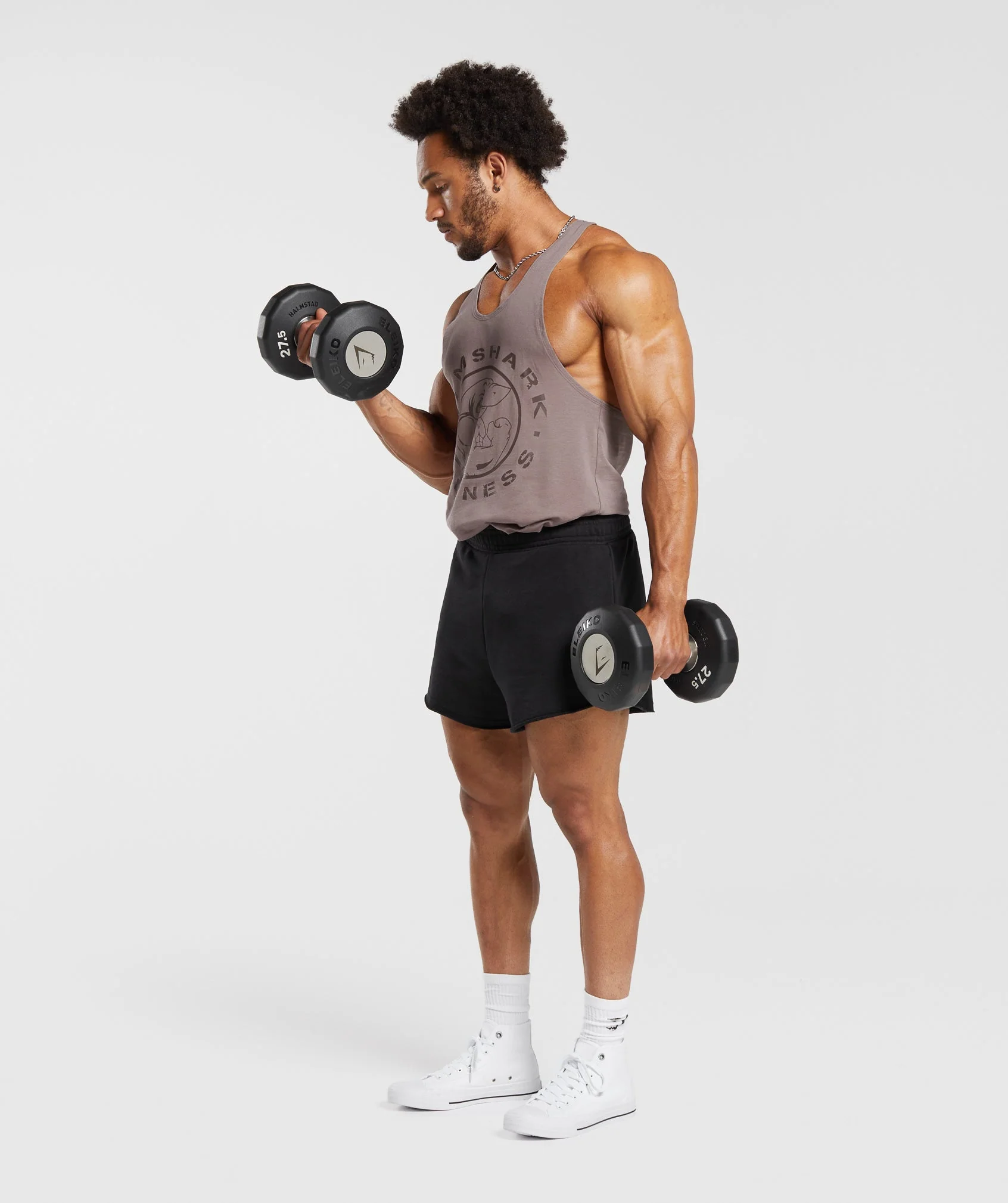 Gymshark Legacy Stringer - Washed Mauve - Image 4