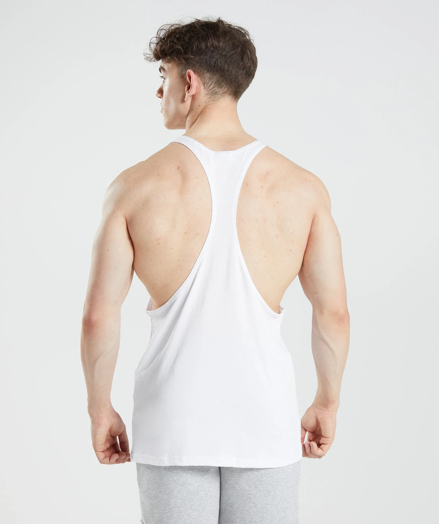 Gymshark Legacy Stringer - White - Image 2