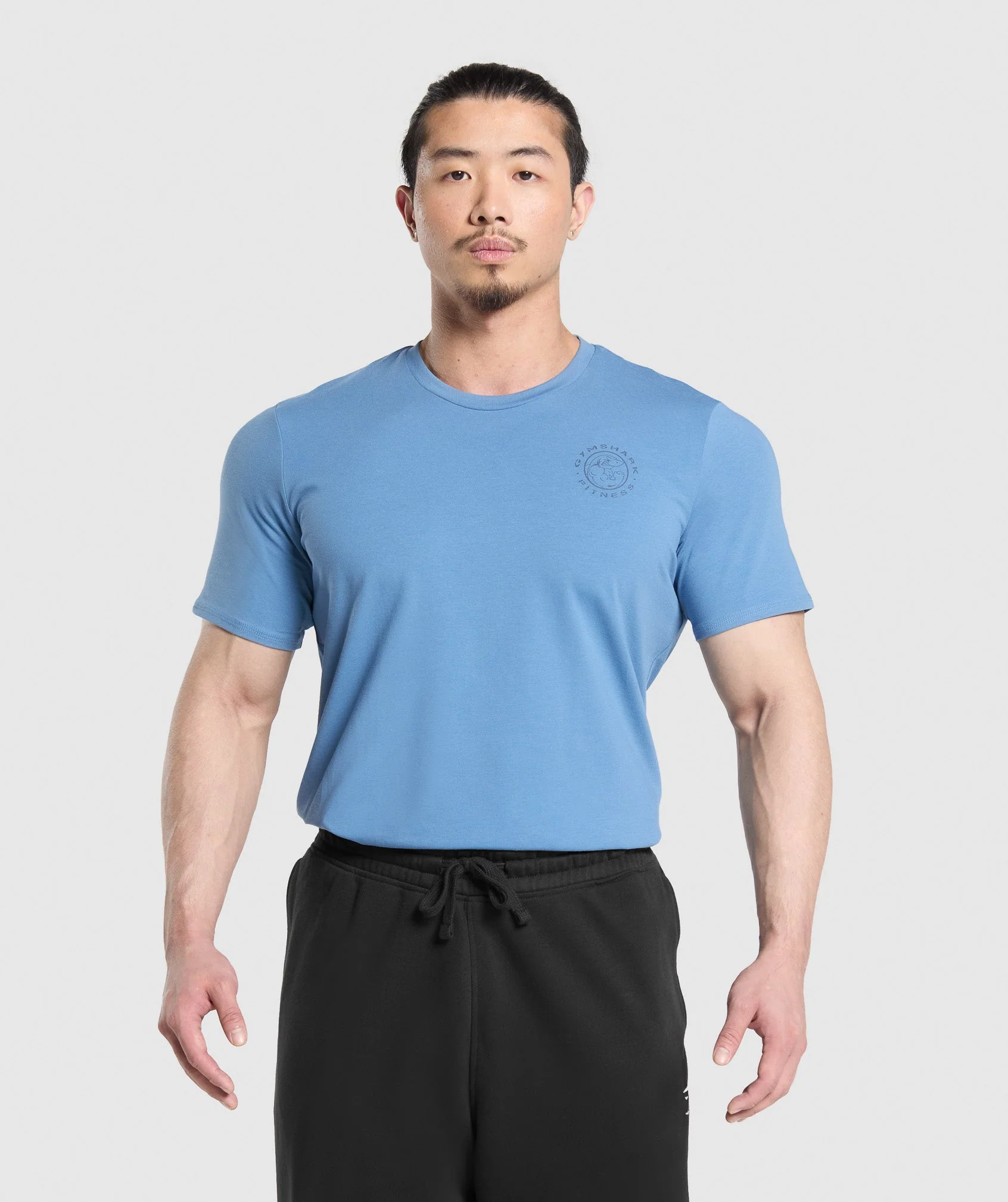 Gymshark Legacy T-Shirt - Classic Blue - Image 2