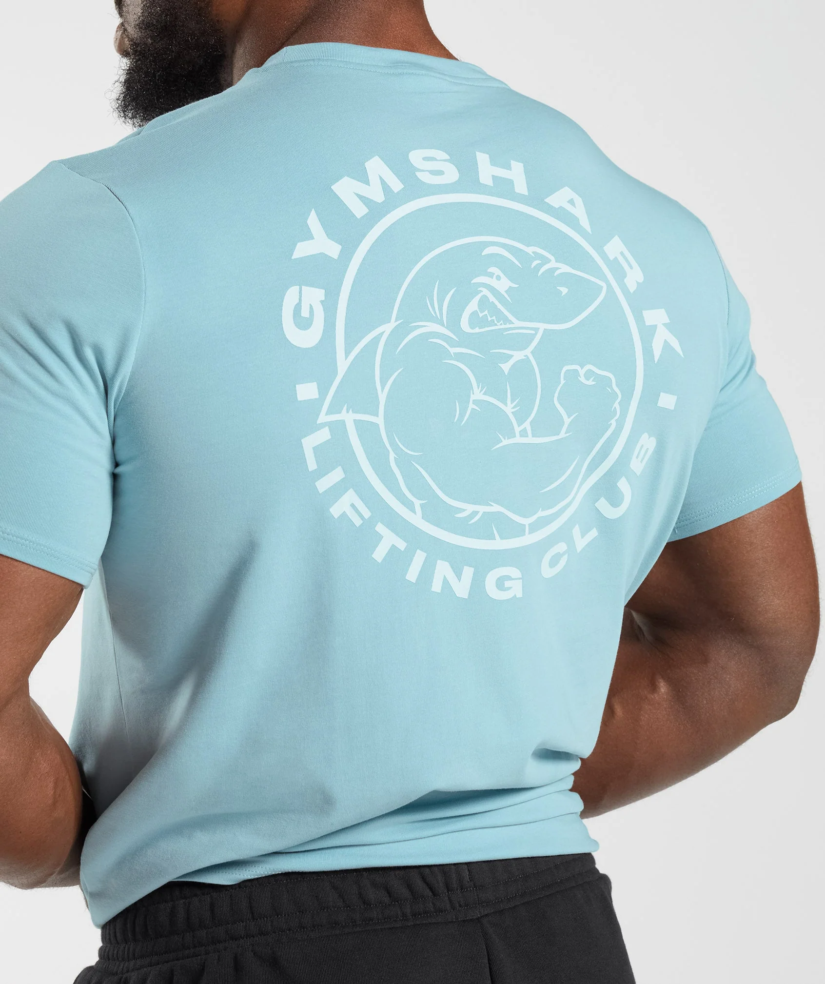 Gymshark Legacy T-Shirt - Iceberg Blue - Image 6