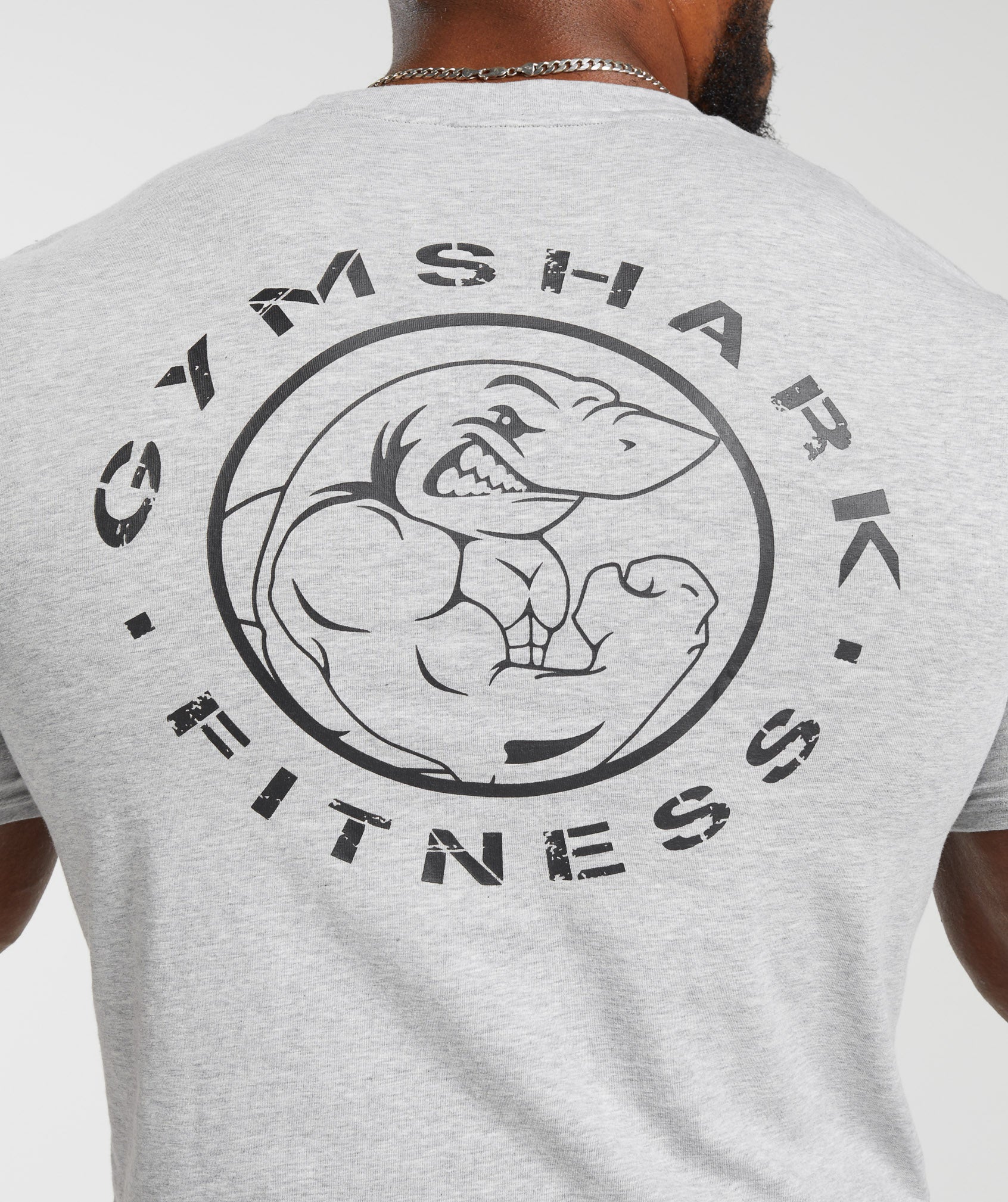 Gymshark Legacy T-Shirt - Light Grey Marl - Image 6