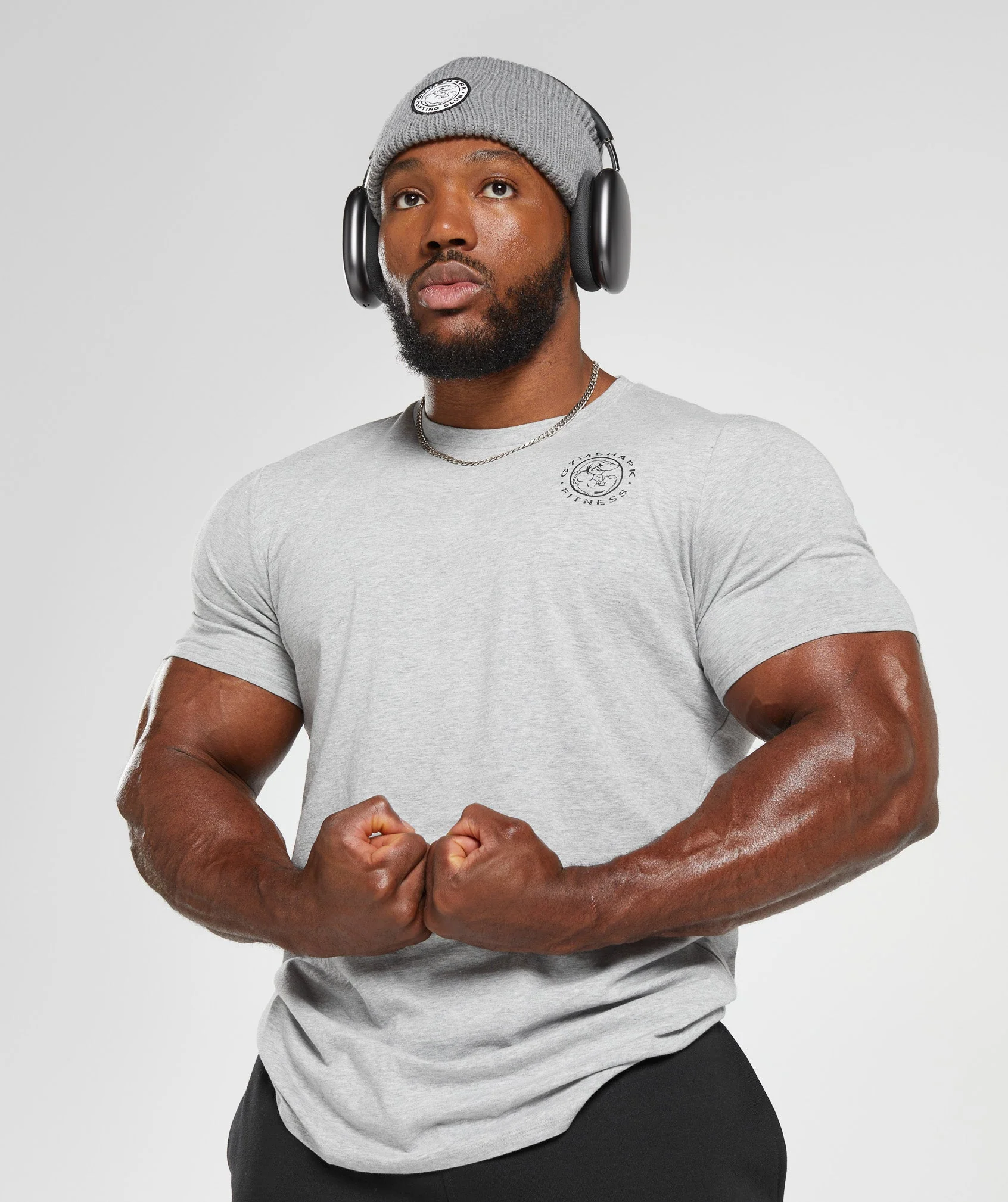 Gymshark Legacy T-Shirt - Light Grey Marl - Image 7