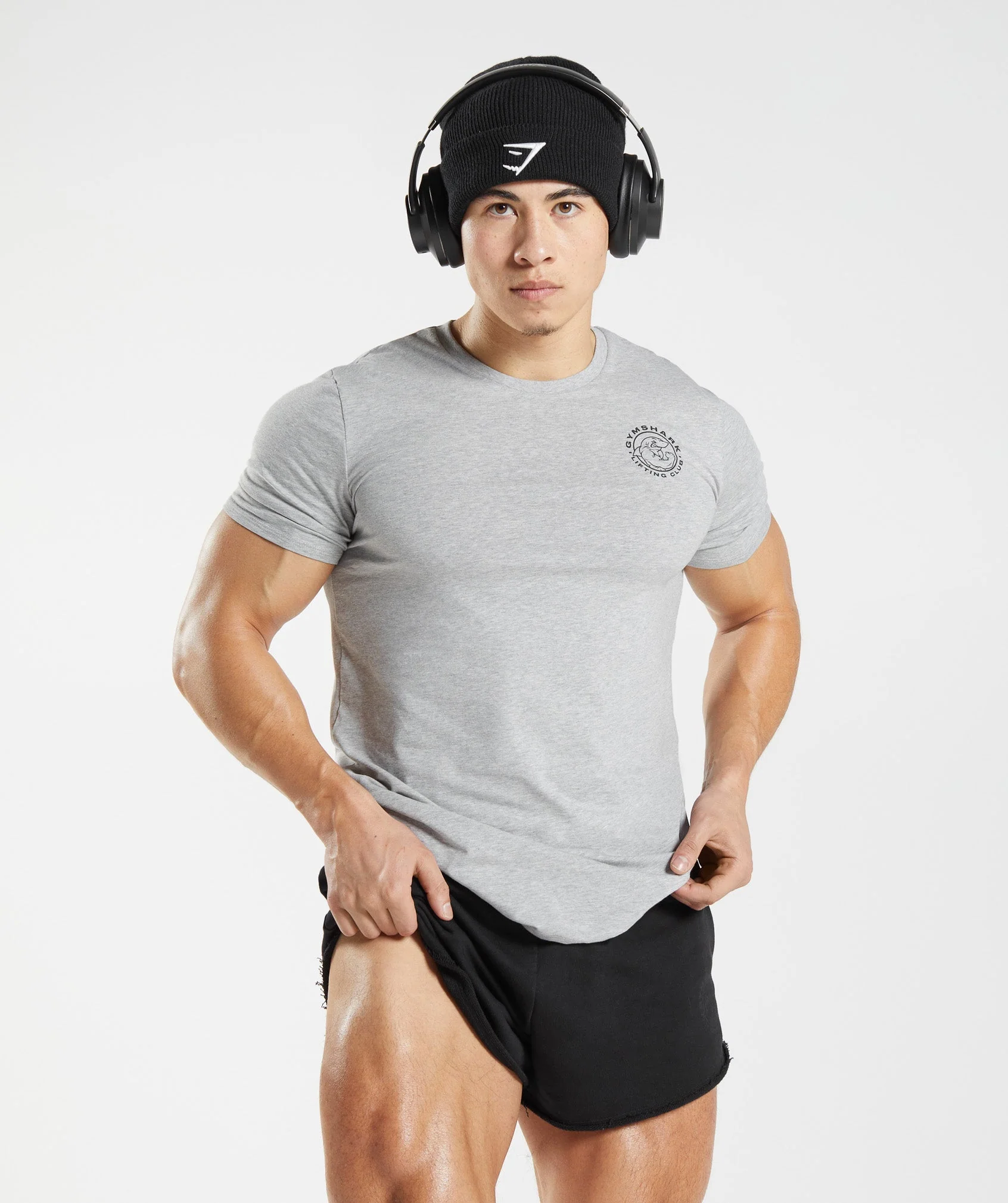 Gymshark Legacy T-Shirt - Light Grey Marl - Image 4