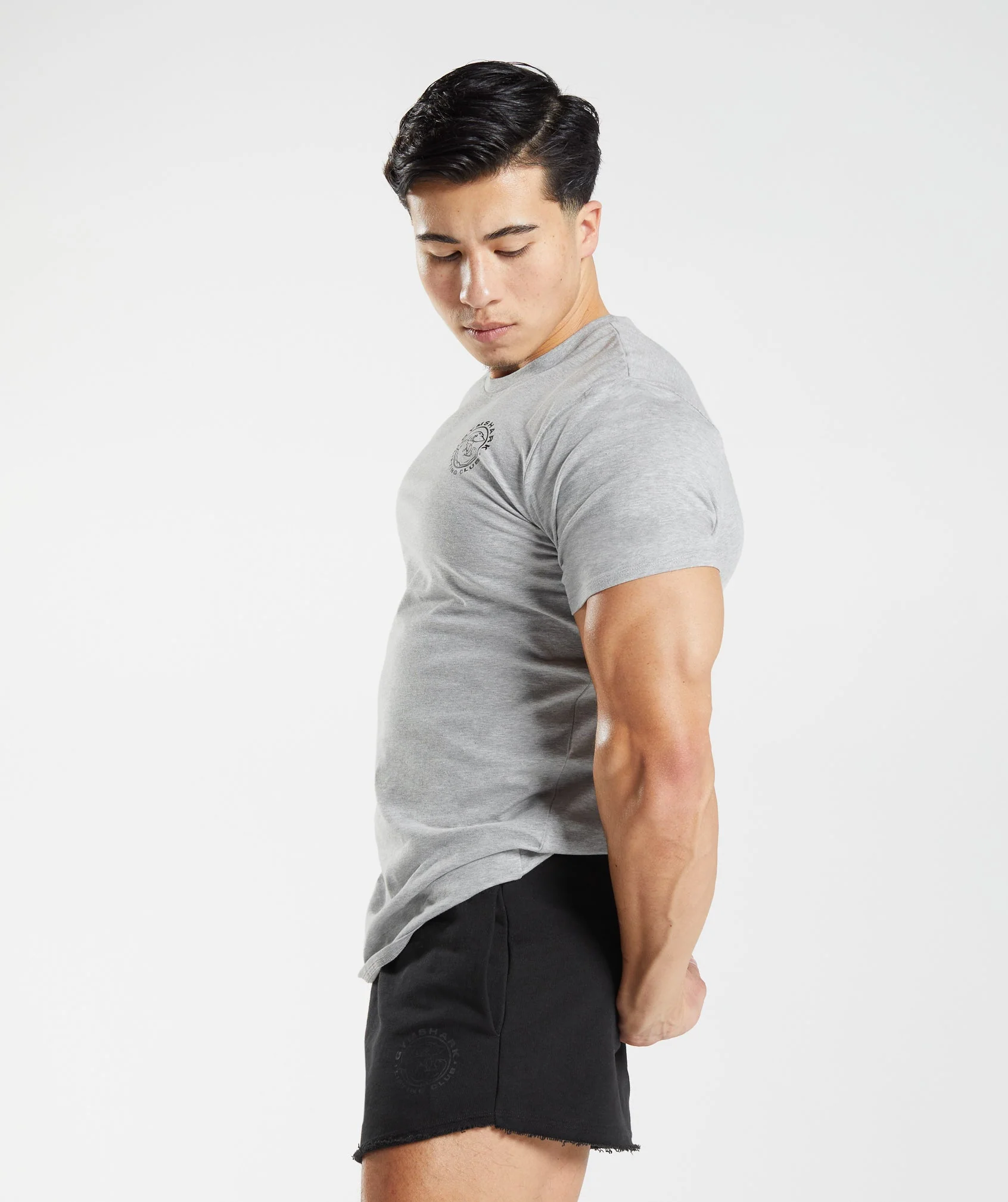 Gymshark Legacy T-Shirt - Light Grey Marl - Image 5