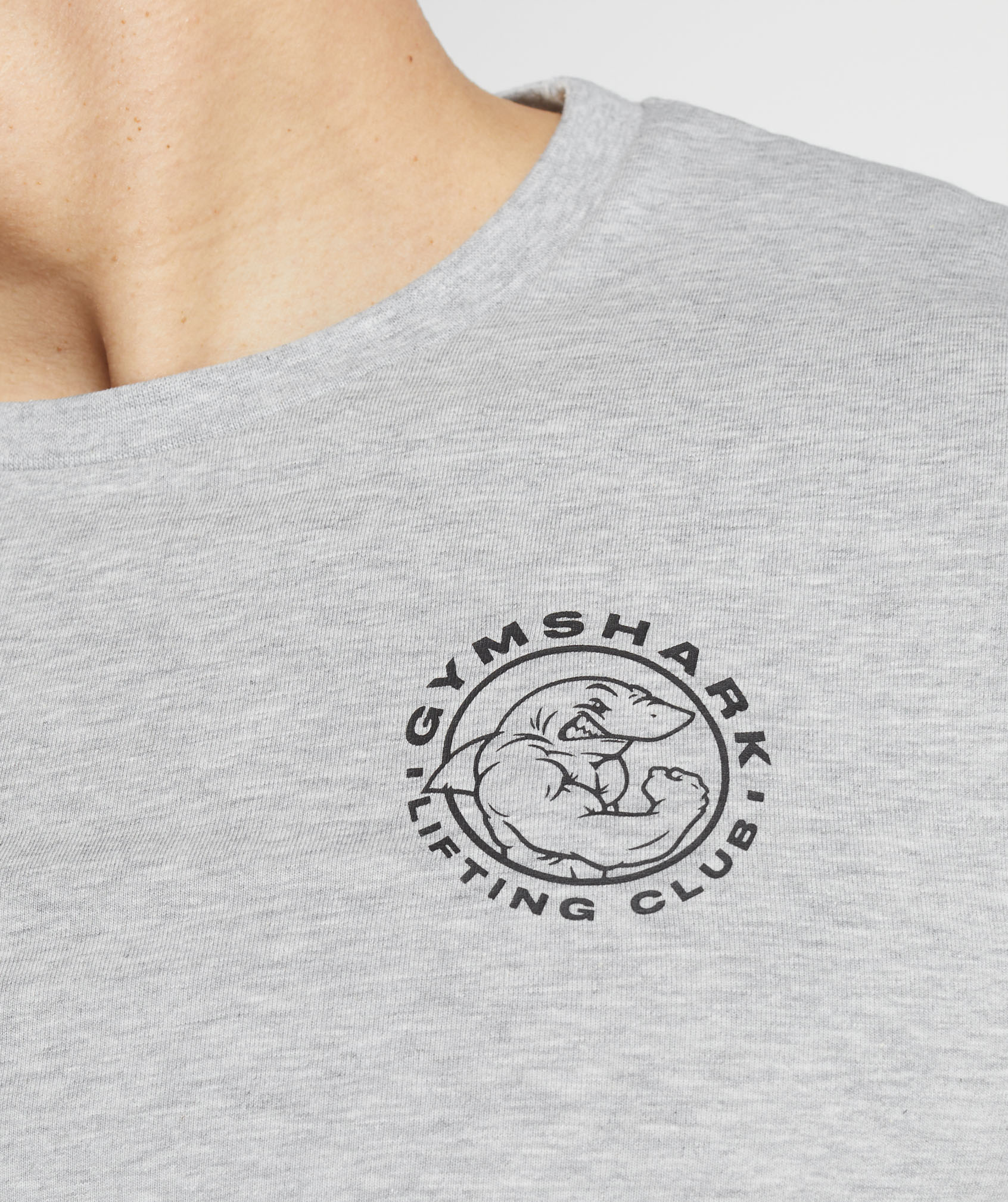 Gymshark Legacy T-Shirt - Light Grey Marl - Image 6
