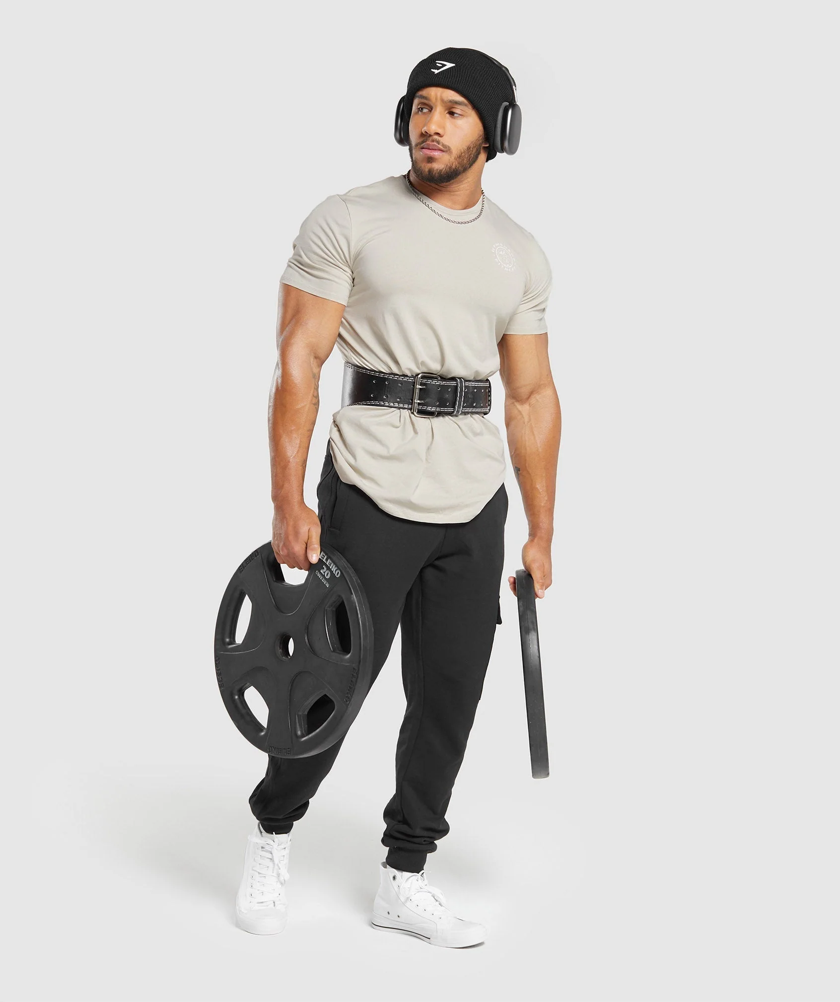 Gymshark Legacy T-Shirt - Pebble Grey - Image 4