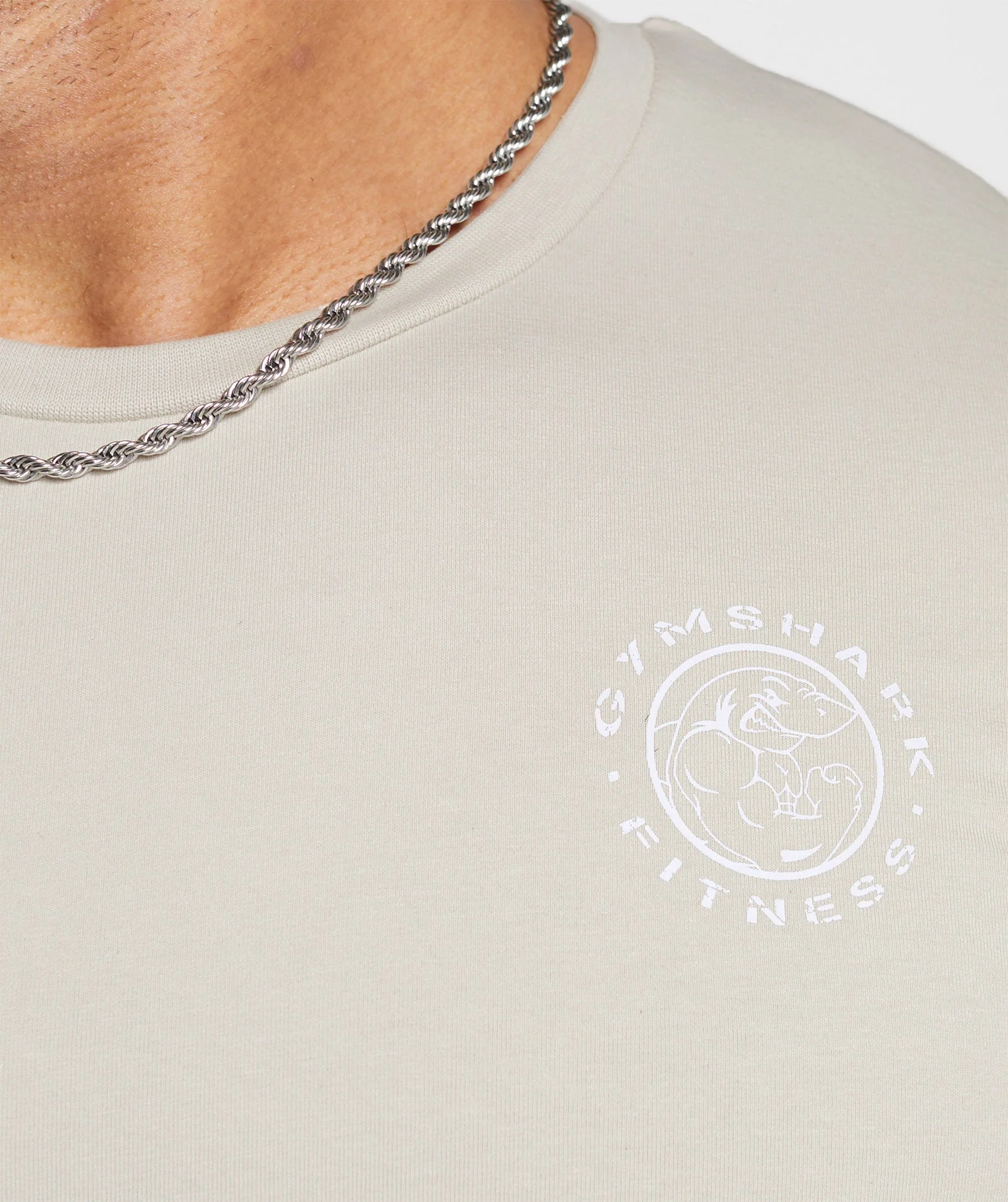 Gymshark Legacy T-Shirt - Pebble Grey - Image 5