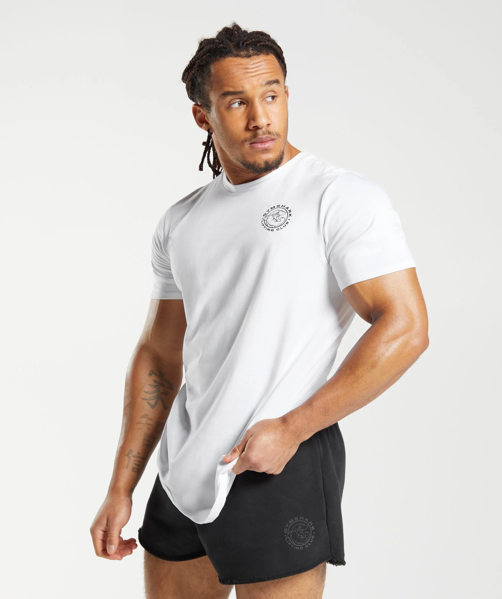 Gymshark Legacy T-Shirt - White - Image 3