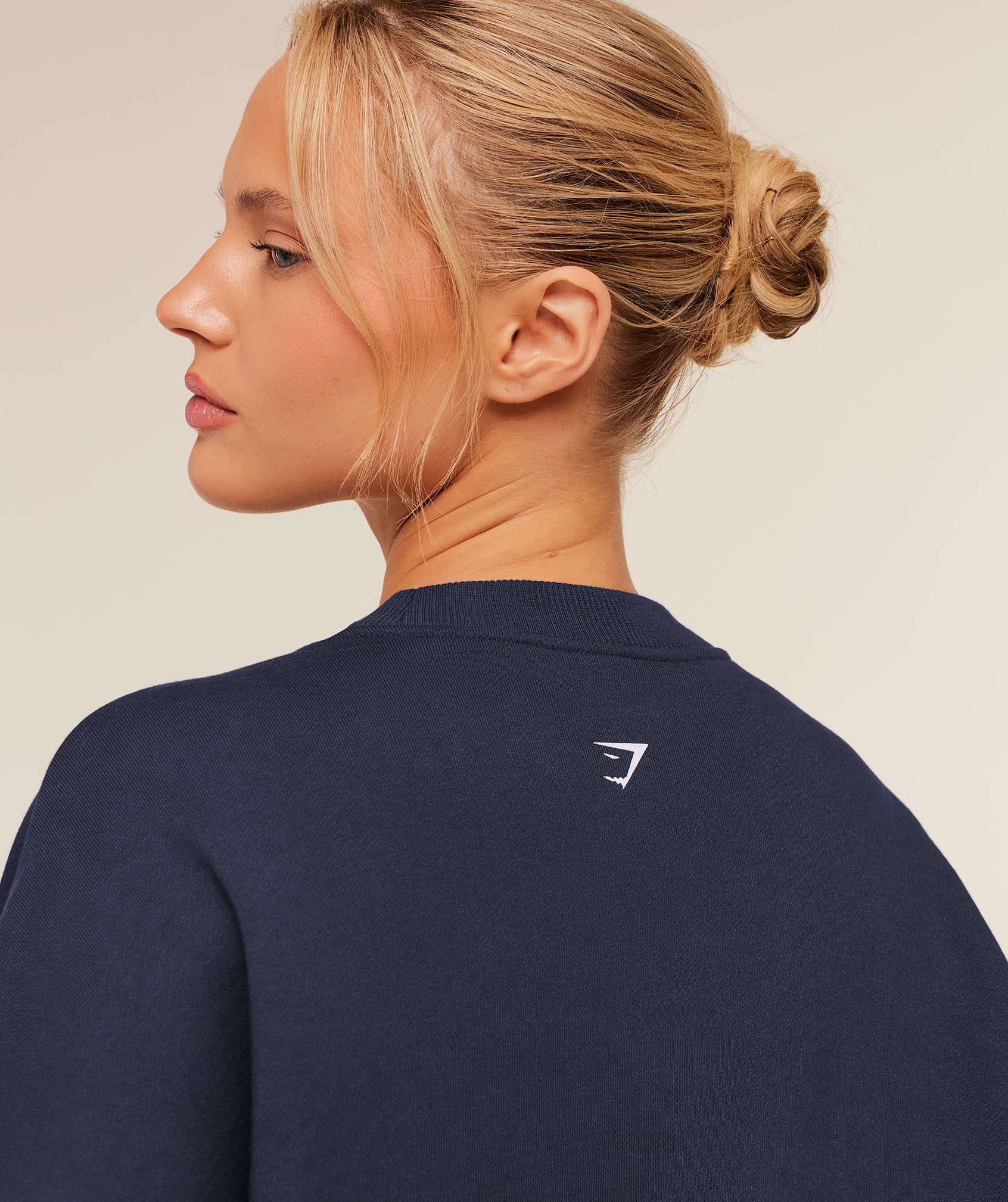 Gymshark Lifestyle Club Graphic Sweatshirt - Heavy Blue - Image 6