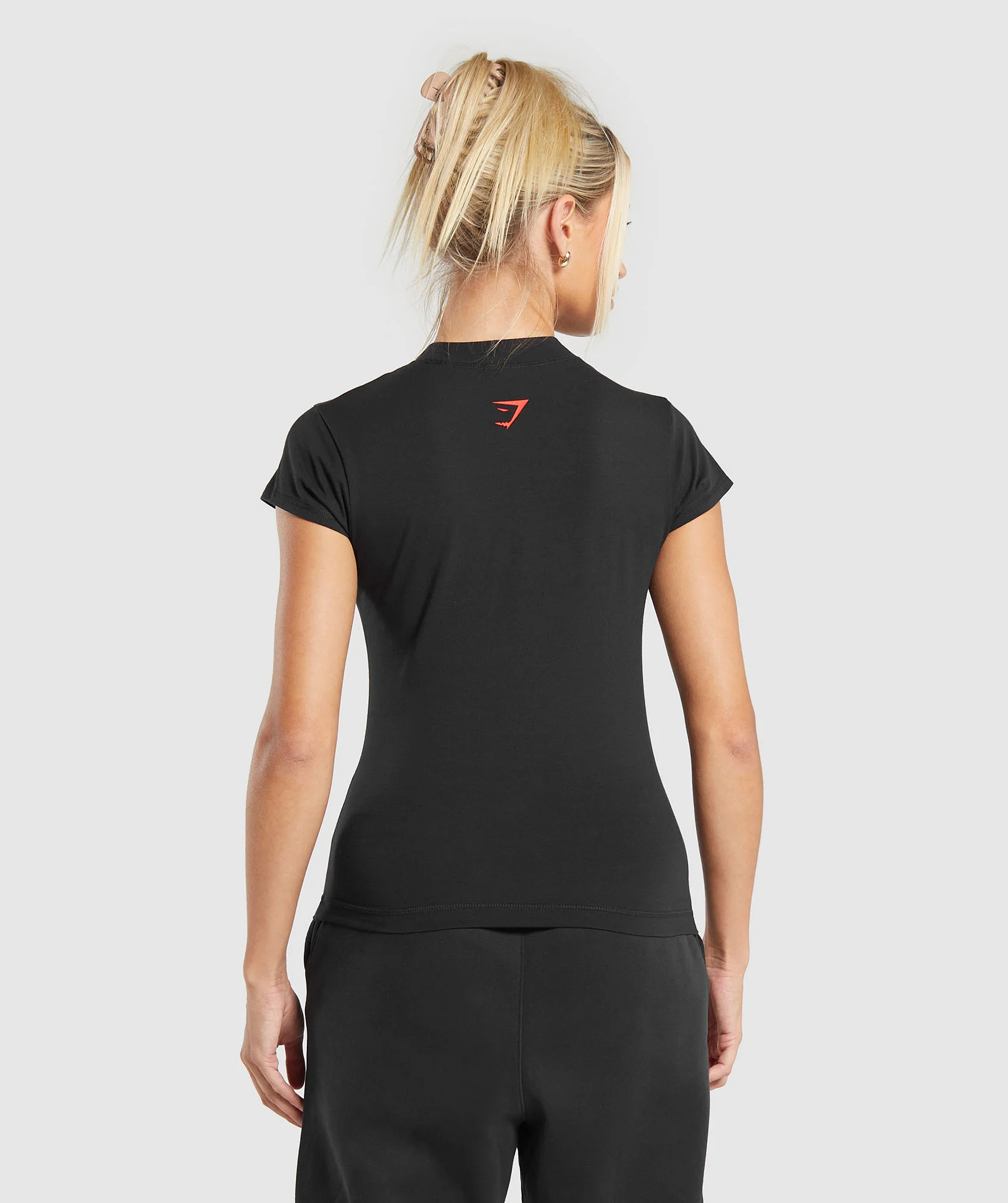 Gymshark Lift Heavy Body Fit T-Shirt - Black - Image 2