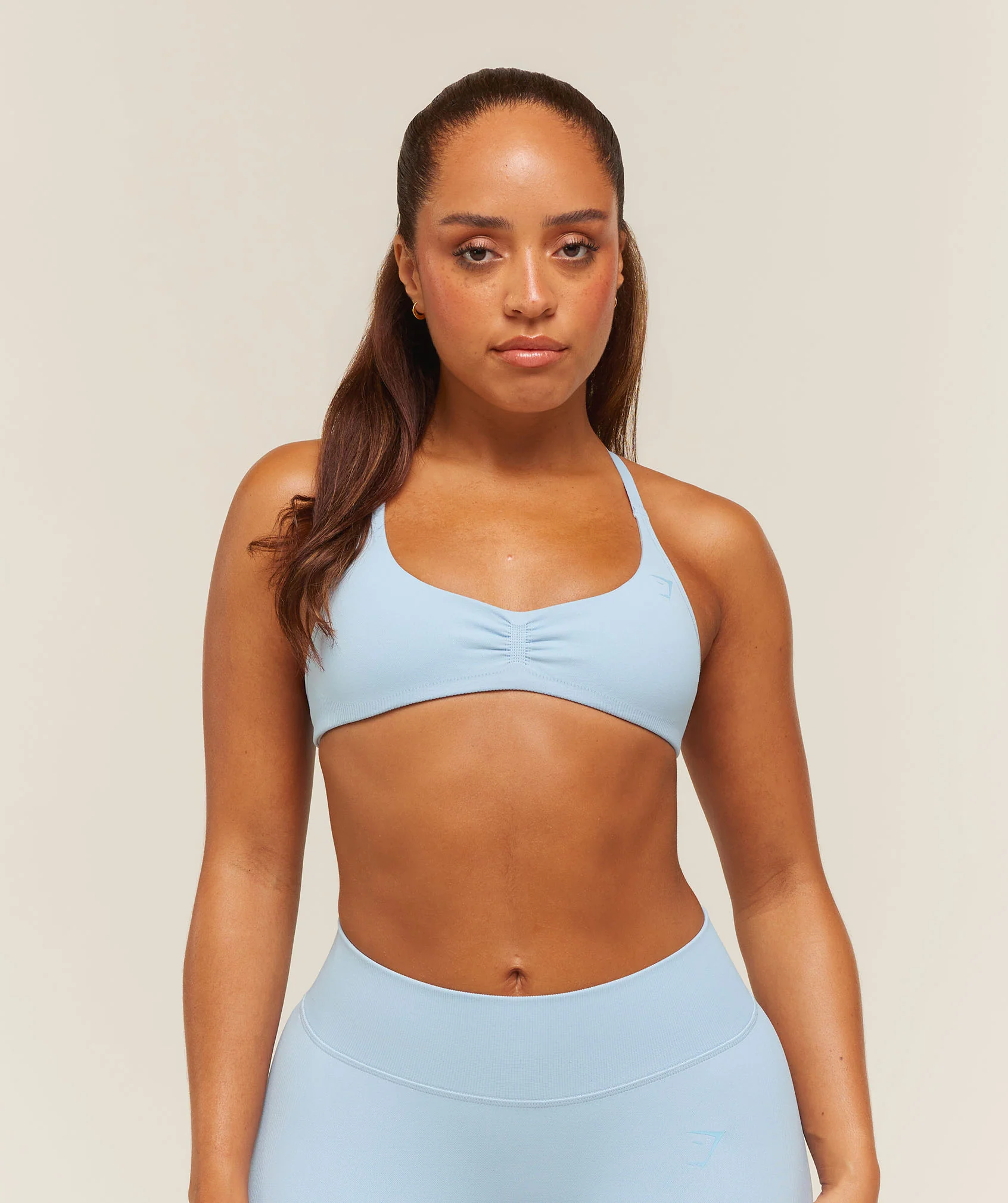 Gymshark Lift Seamless 2.0 Sports Bra - Chilled Blue