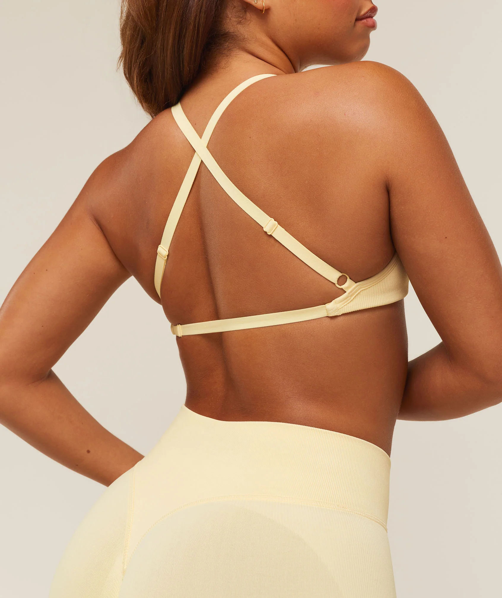 Gymshark Lift Seamless 2.0 Sports Bra - Butter Yellow - Image 6