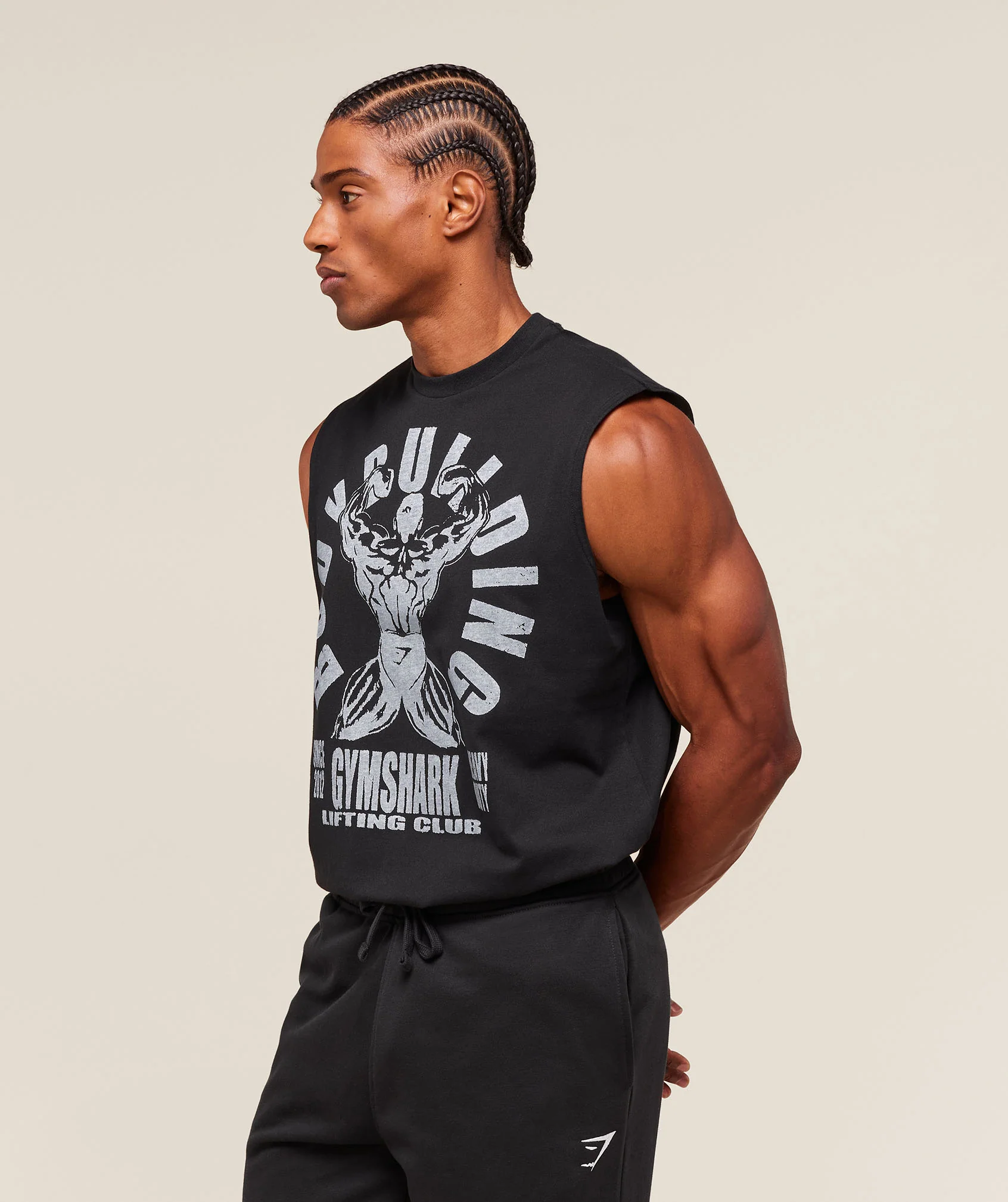 Gymshark Lifting Club Flex Tank - Black - Image 3