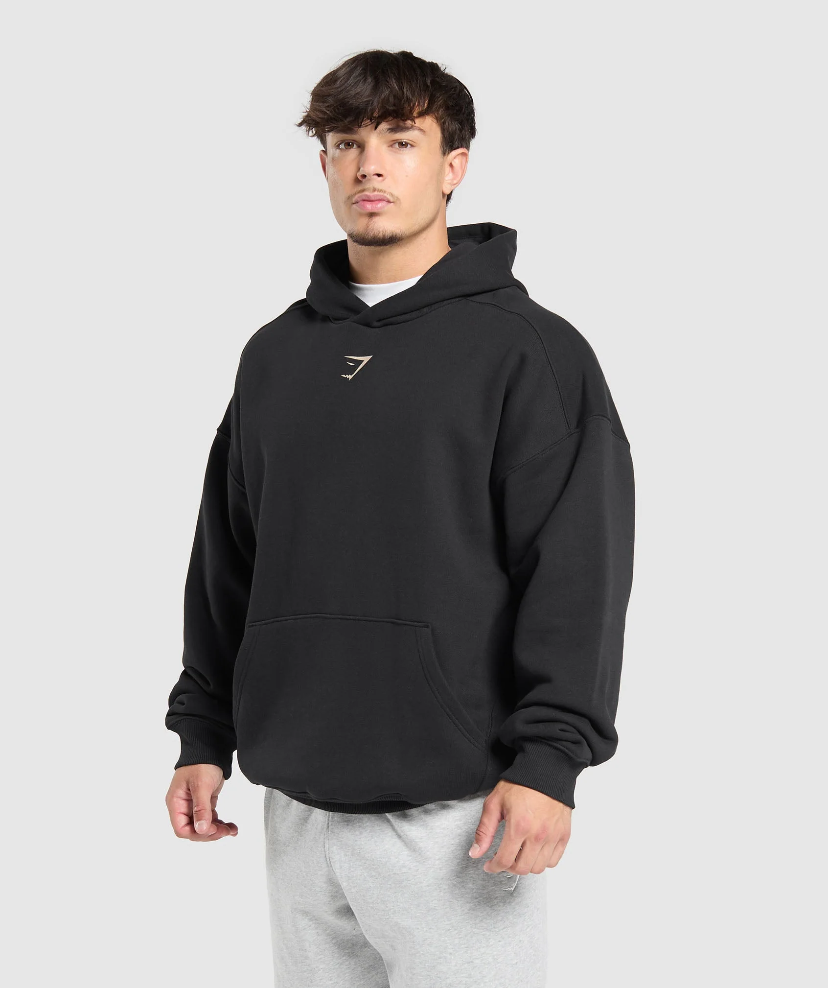 Gymshark Lifting Club Hoodie - Black/Pebble Grey - Image 7