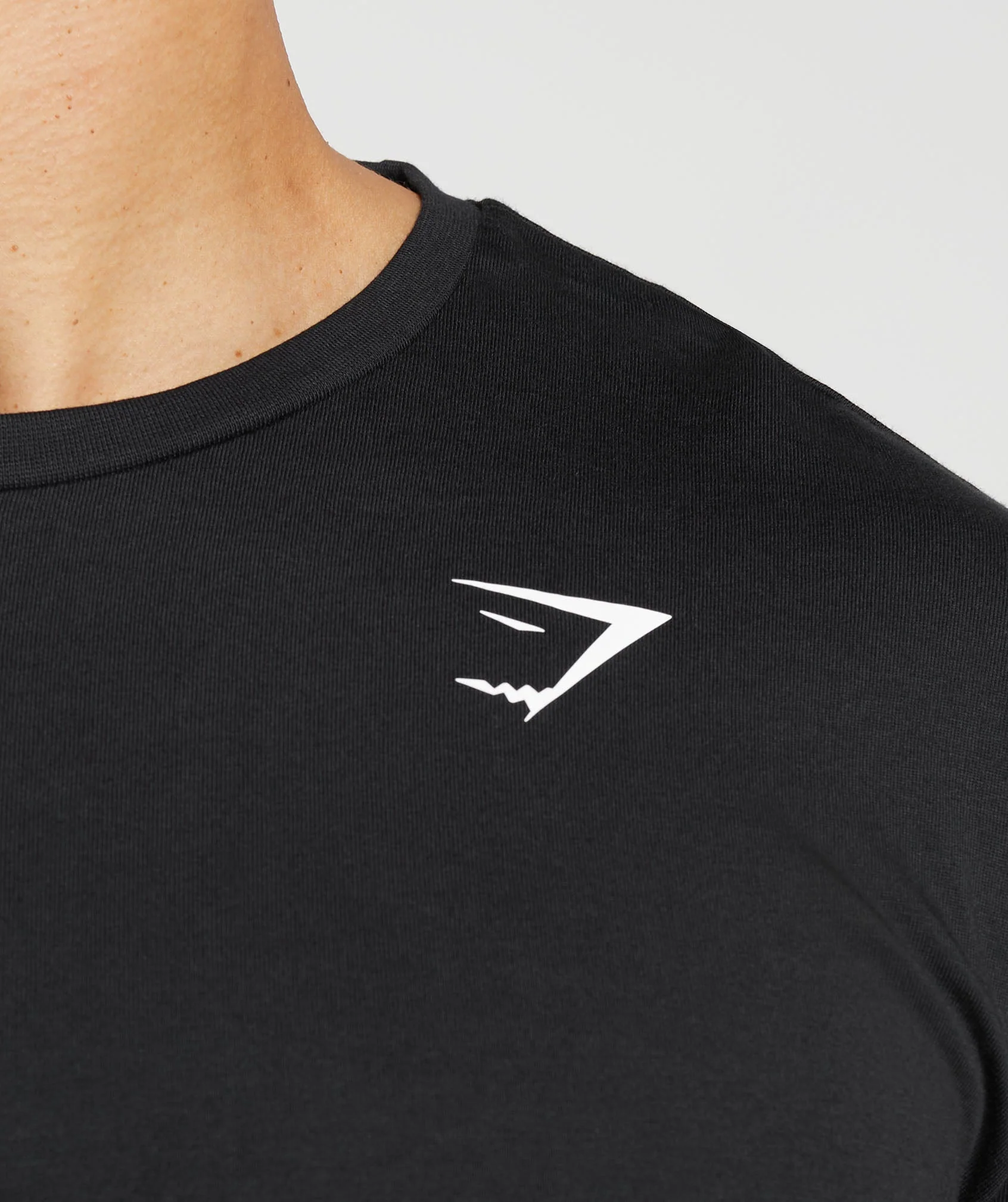 Gymshark Lifting Club Long Sleeve T-Shirt - Black - Image 6