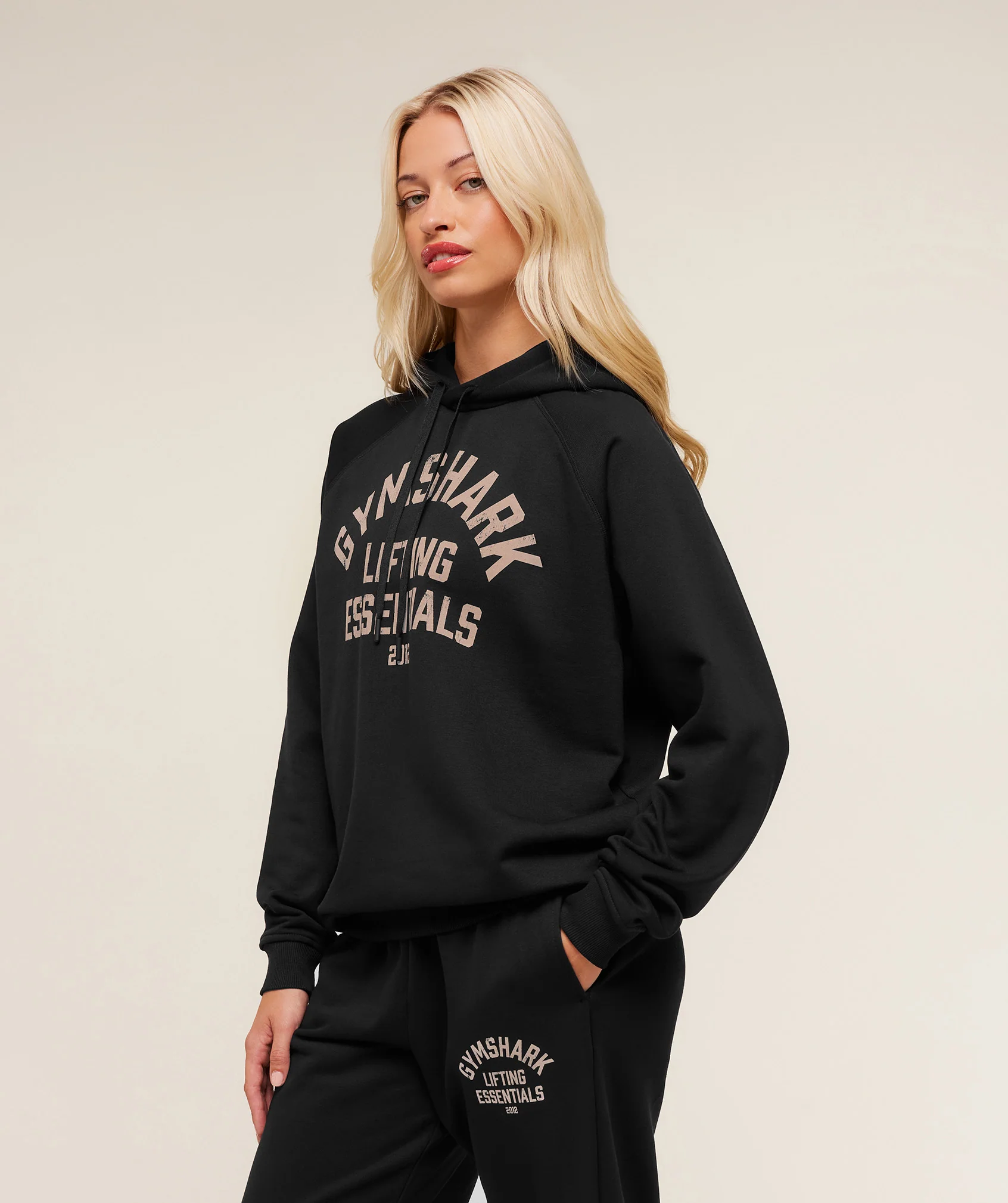Gymshark Lifting Essentials Hoodie - Black - Image 3