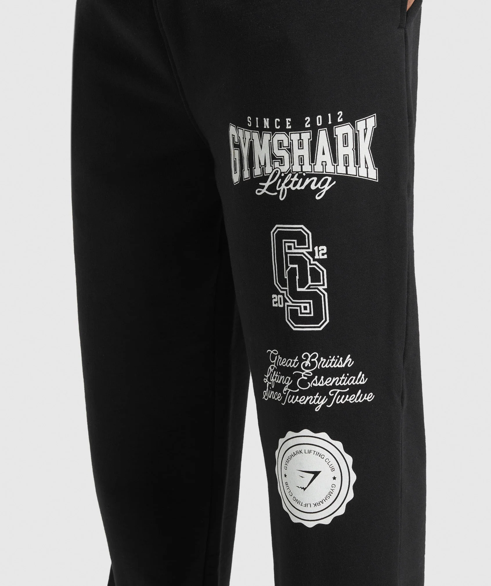 Gymshark Lifting Essentials Straight Leg Pant - Black - Image 6