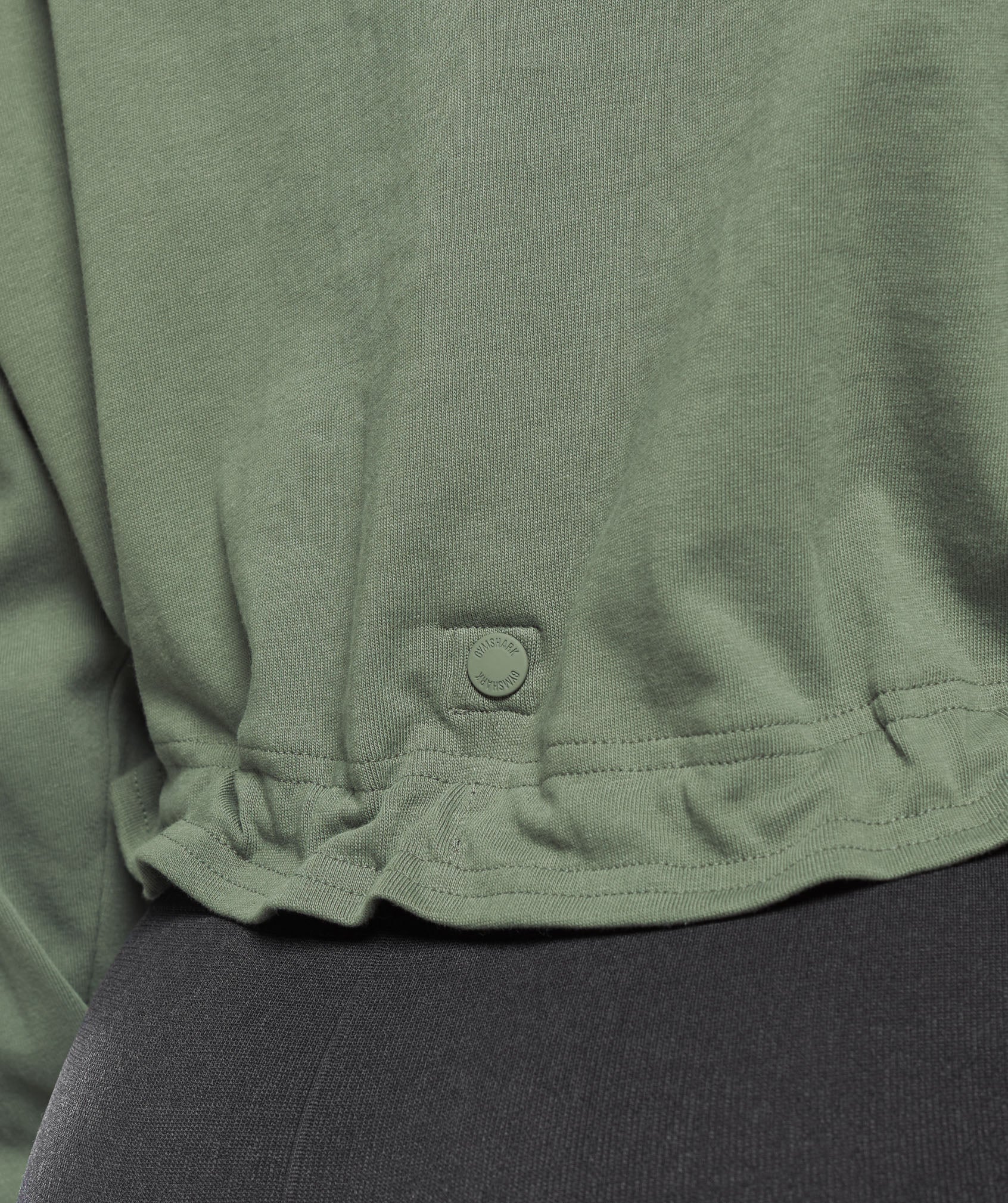 Gymshark Lifting Lightweight 1/4 Zip Pullover - Dusk Green - Image 6