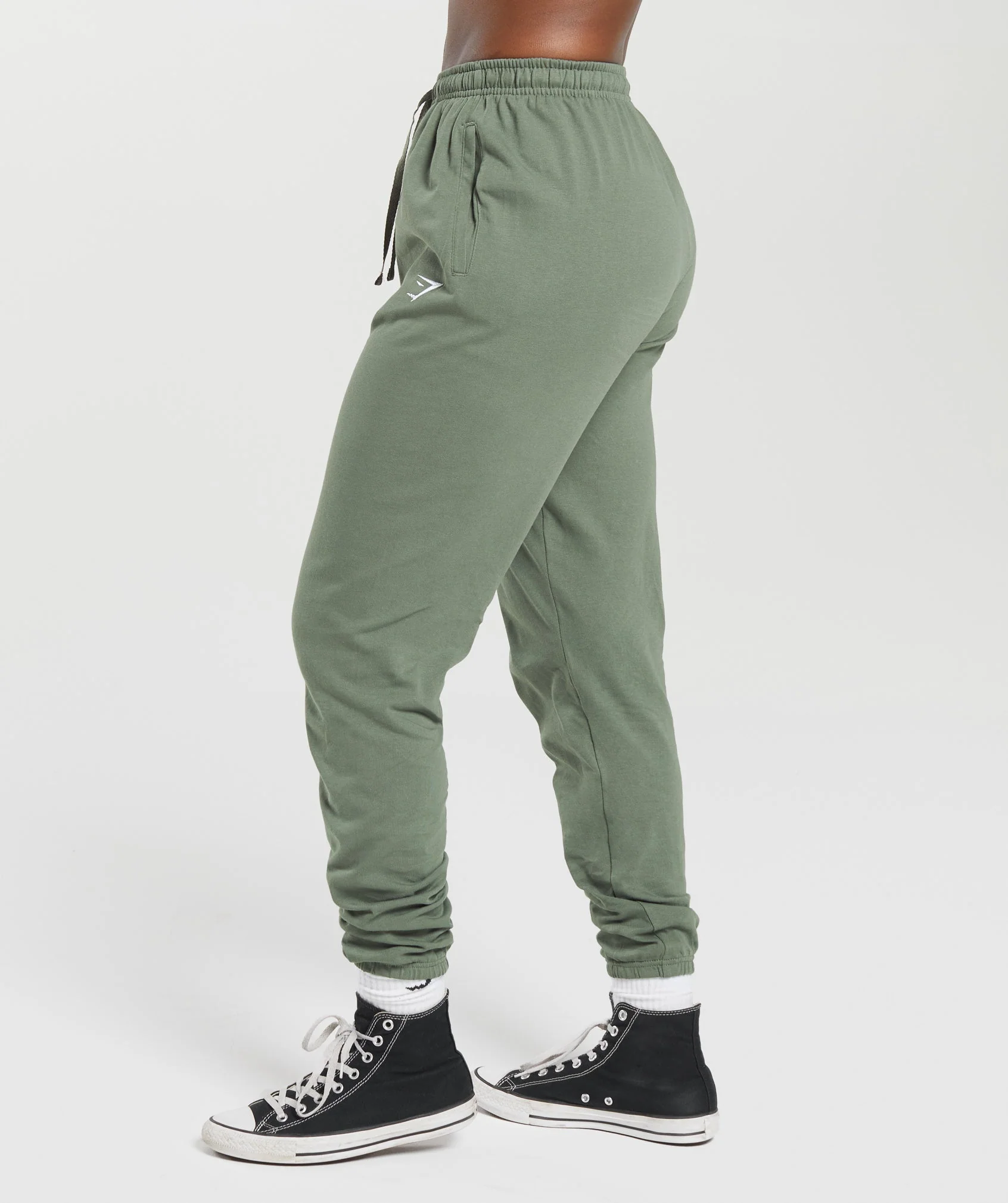 Gymshark Lifting Lightweight Joggers - Dusk Green - Image 3