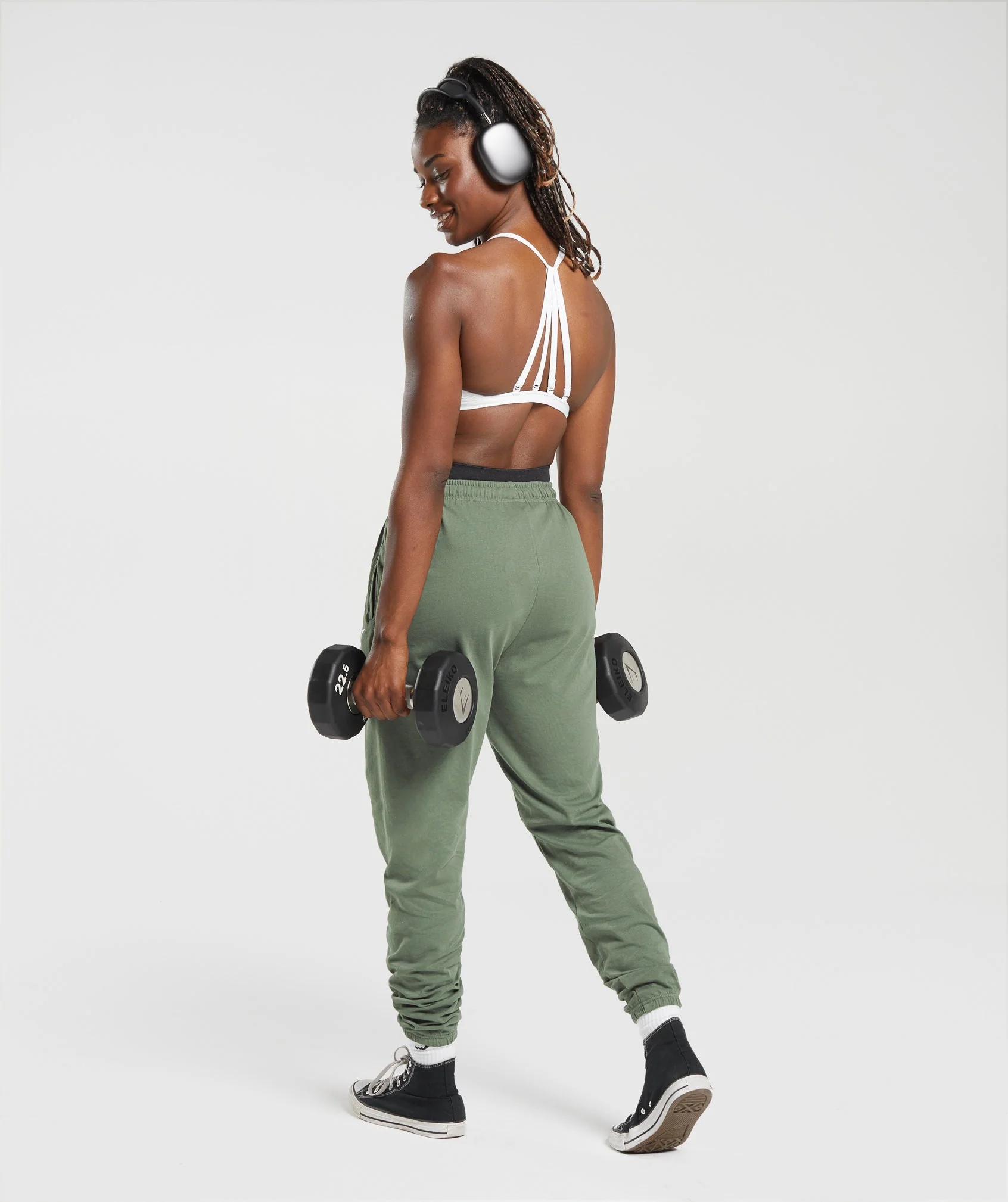 Gymshark Lifting Lightweight Joggers - Dusk Green - Image 4